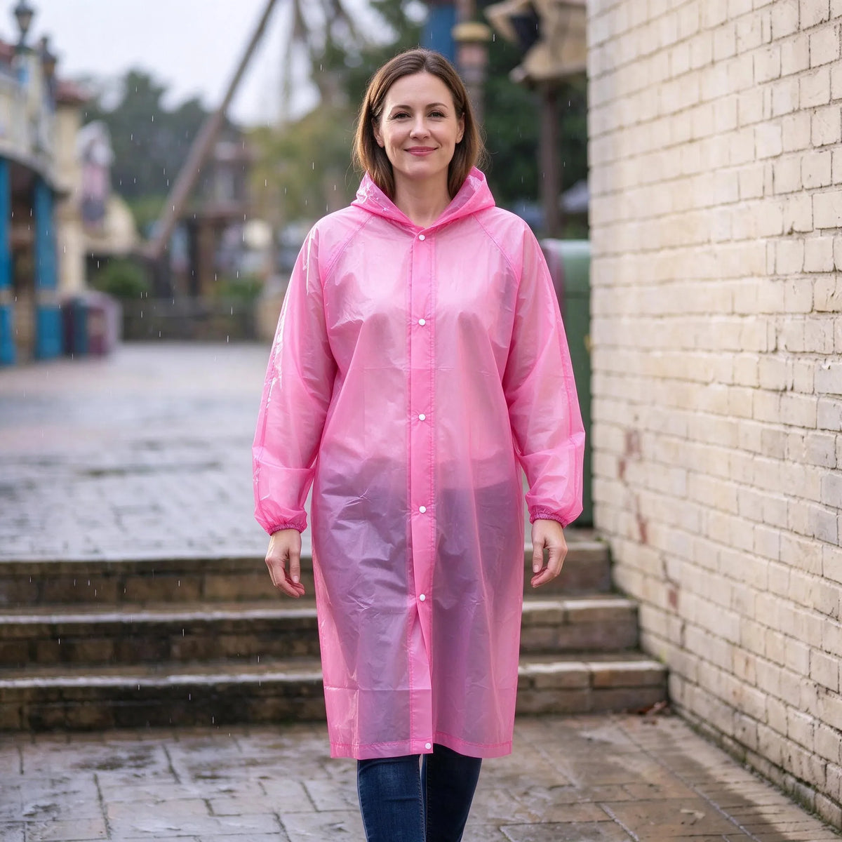 Celrien | Drenchly Hooded Travel Poncho Coat