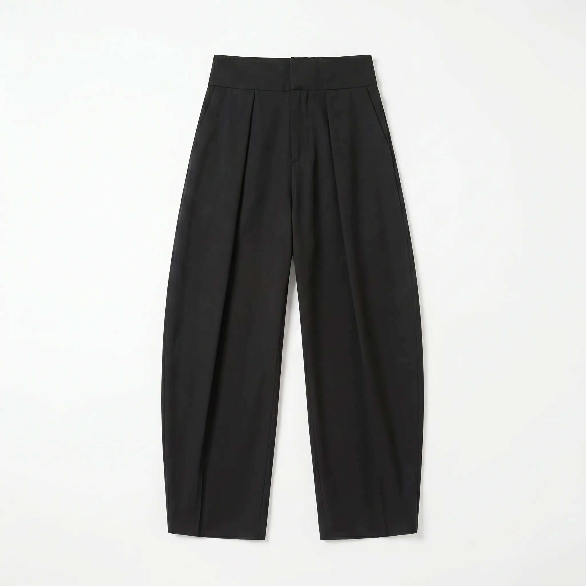 Celrien | High-Waist Pleated Balloon Trousers