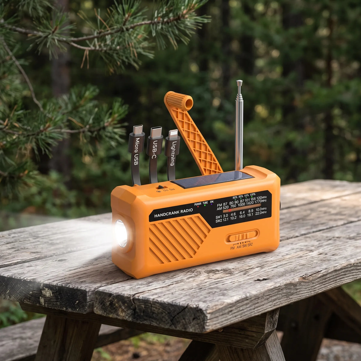 Celrien | Kinestra Portable Hand Crank Emergency Radio