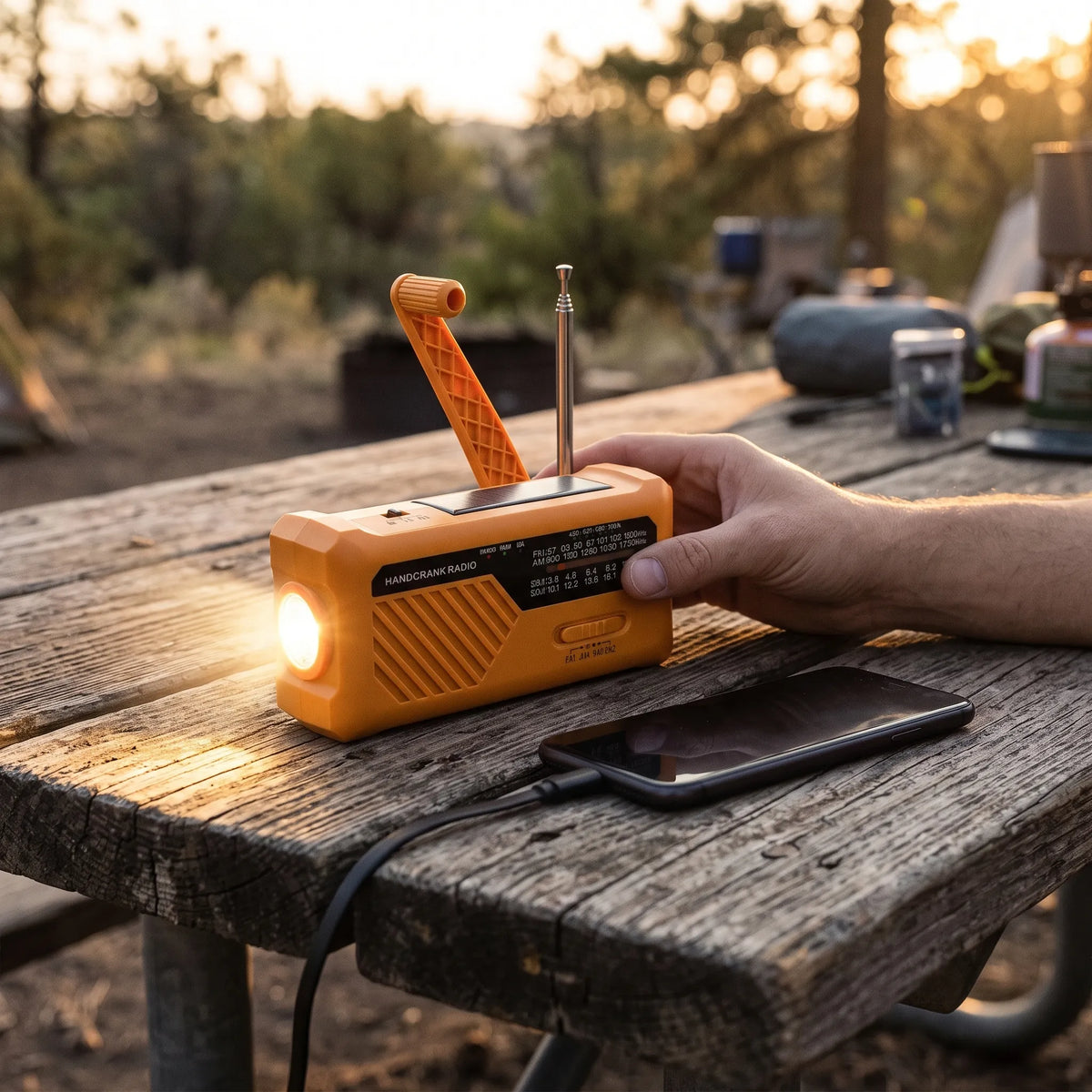 Celrien | Kinestra Portable Hand Crank Emergency Radio