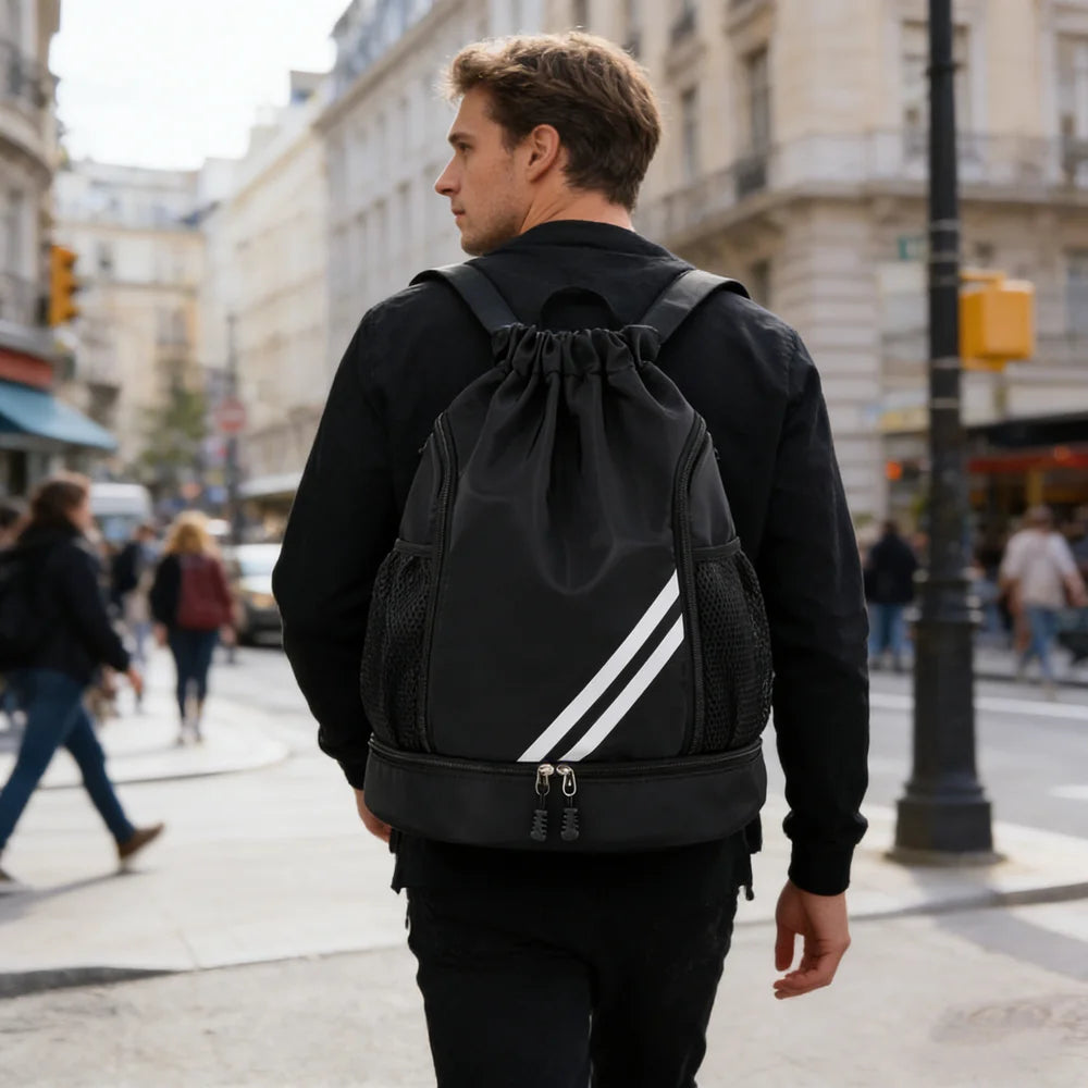Celrien | Kinetis Drawstring Gym Bag Backpack