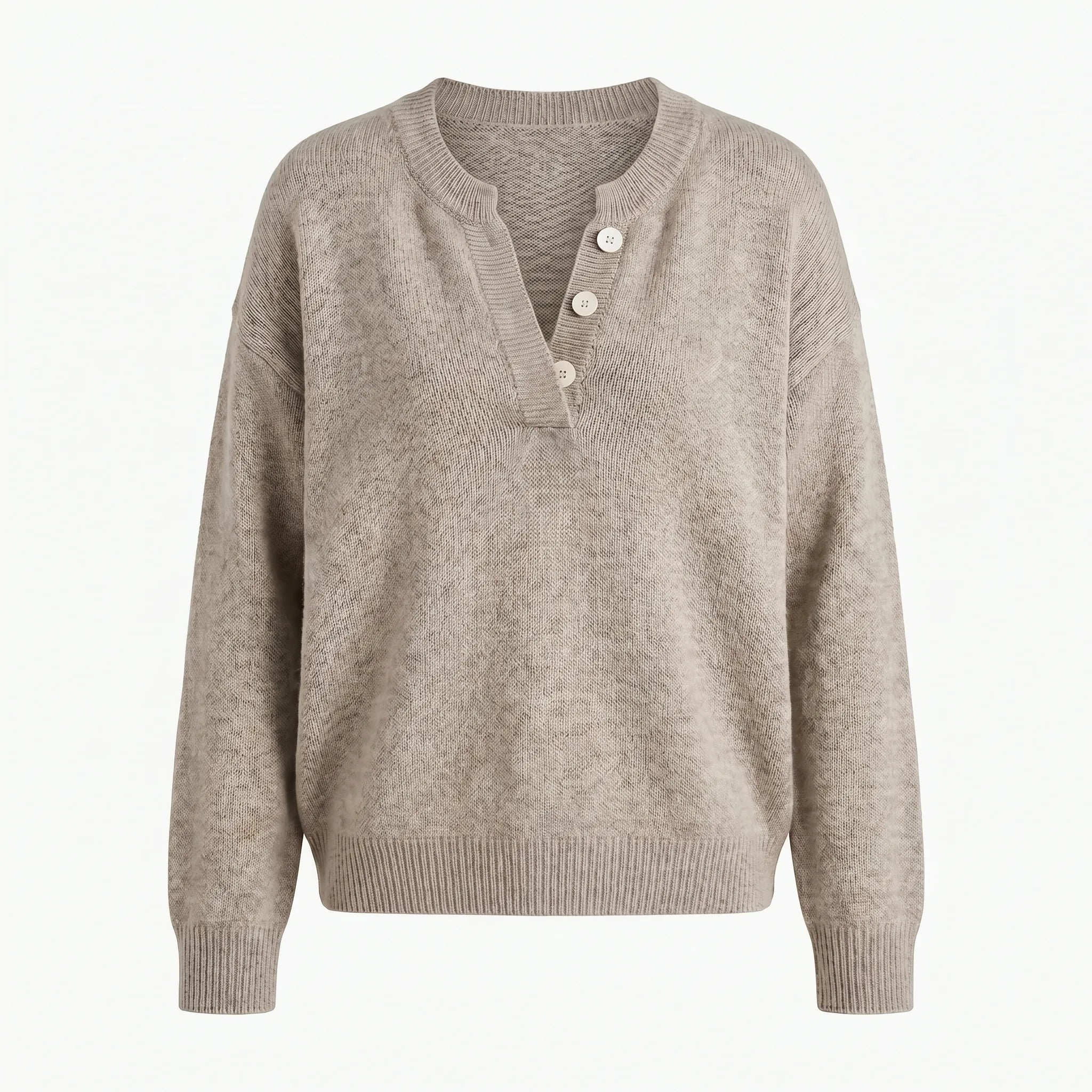 Celrien | Layered Knit Pullover