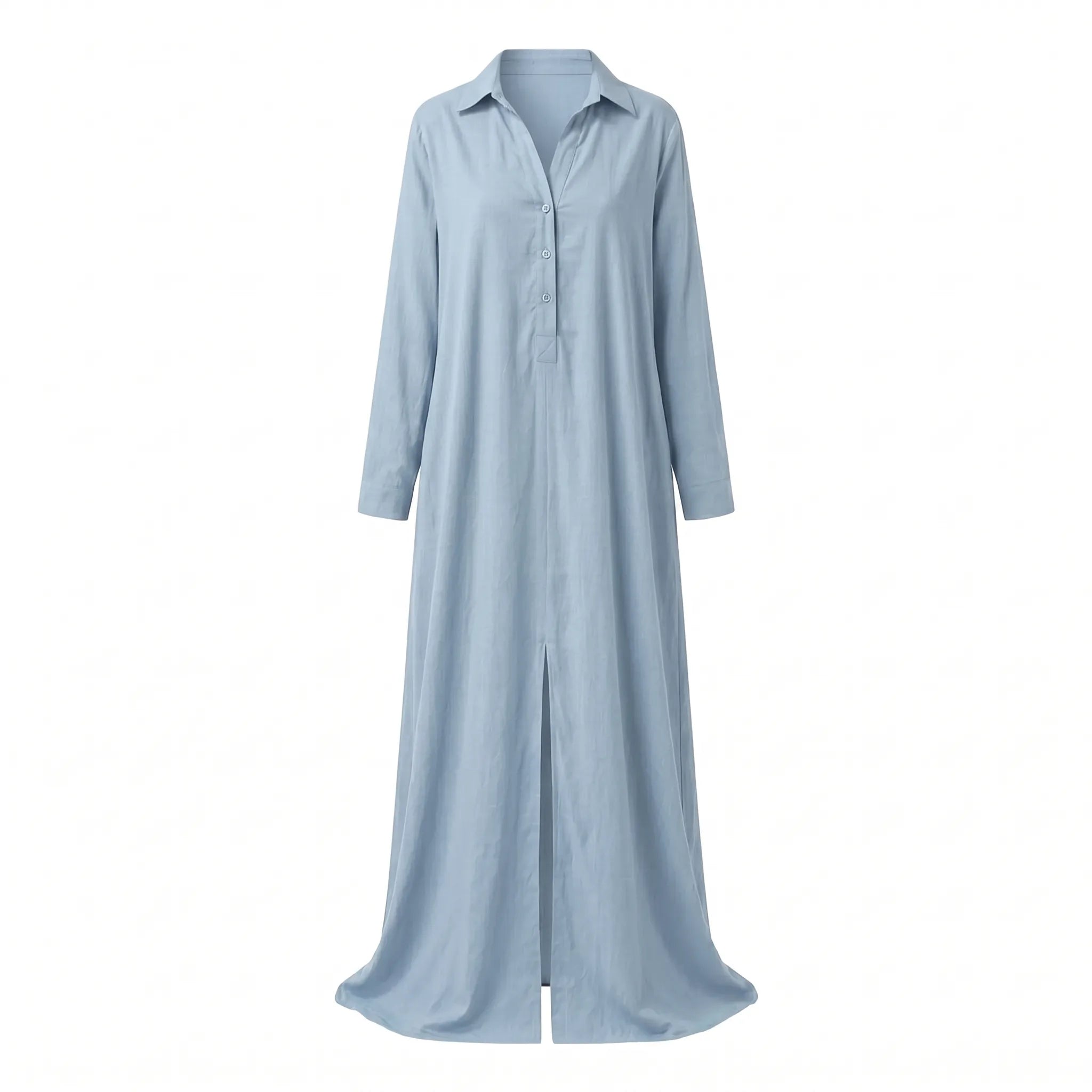 Celrien | Long Sleeve Shirt Dress
