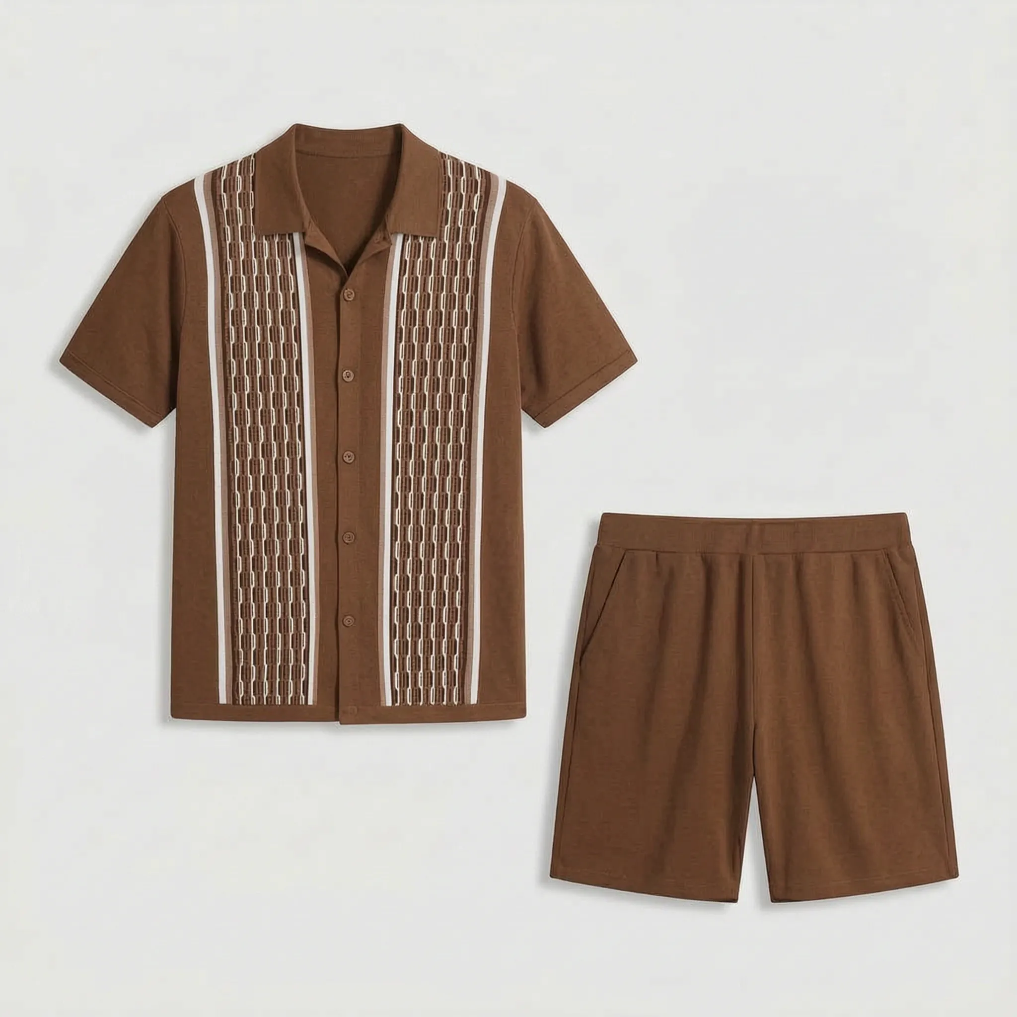 Celrien | Men's Knitted Two-Piece Set