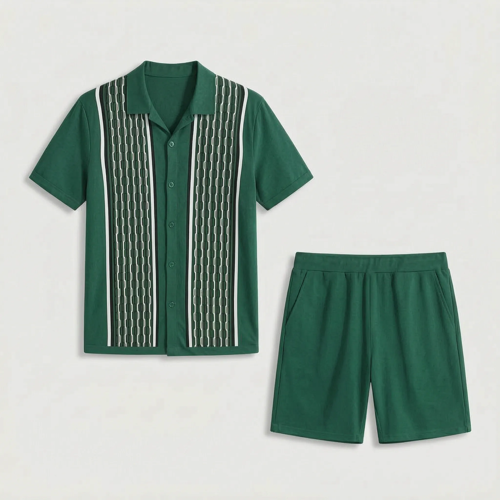 Celrien | Men's Knitted Two-Piece Set