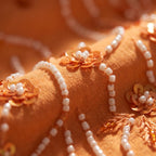 Celrien | Pearl Embellished Halter Crop Top