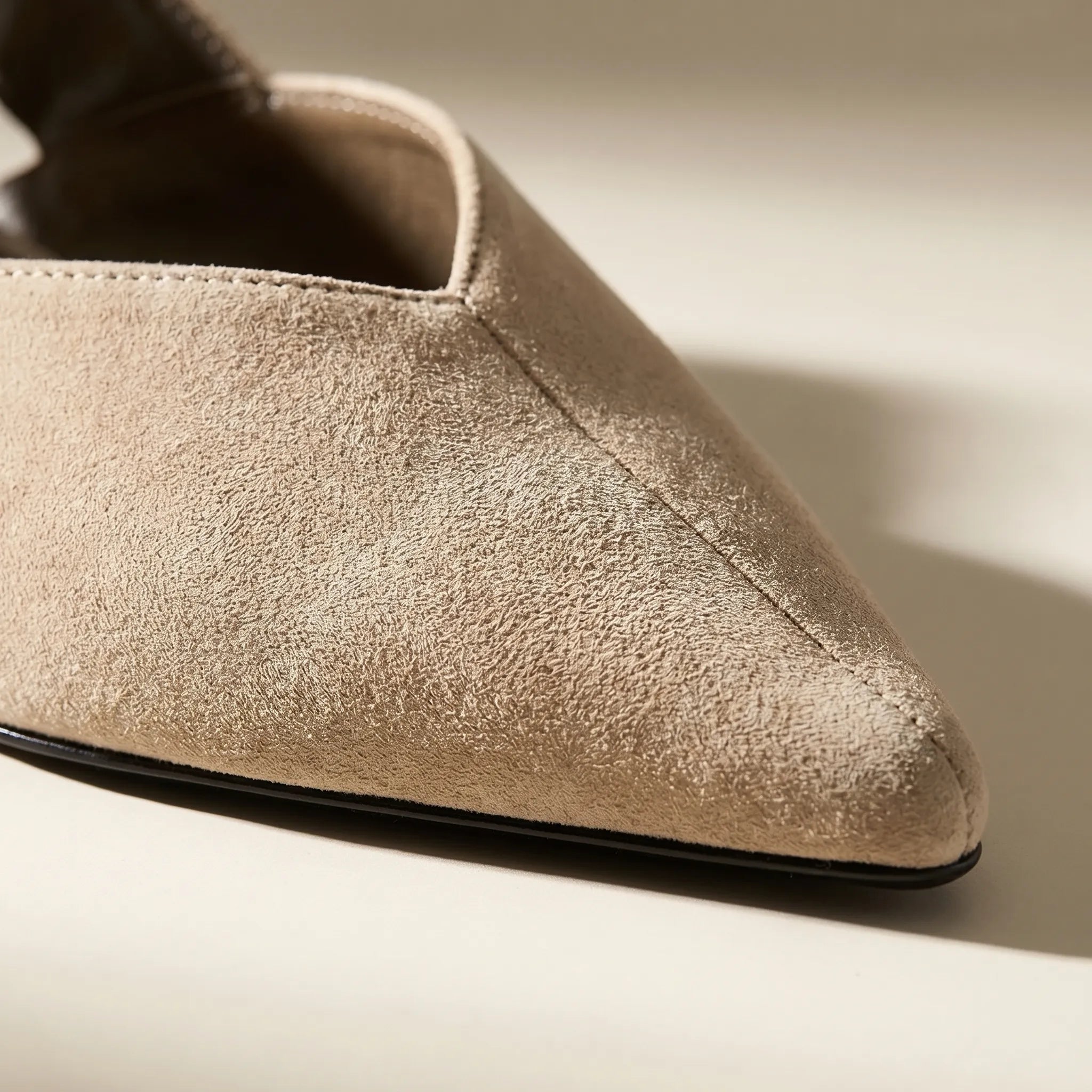 Celrien | Pointed-Toe Slingback Flat Loafer