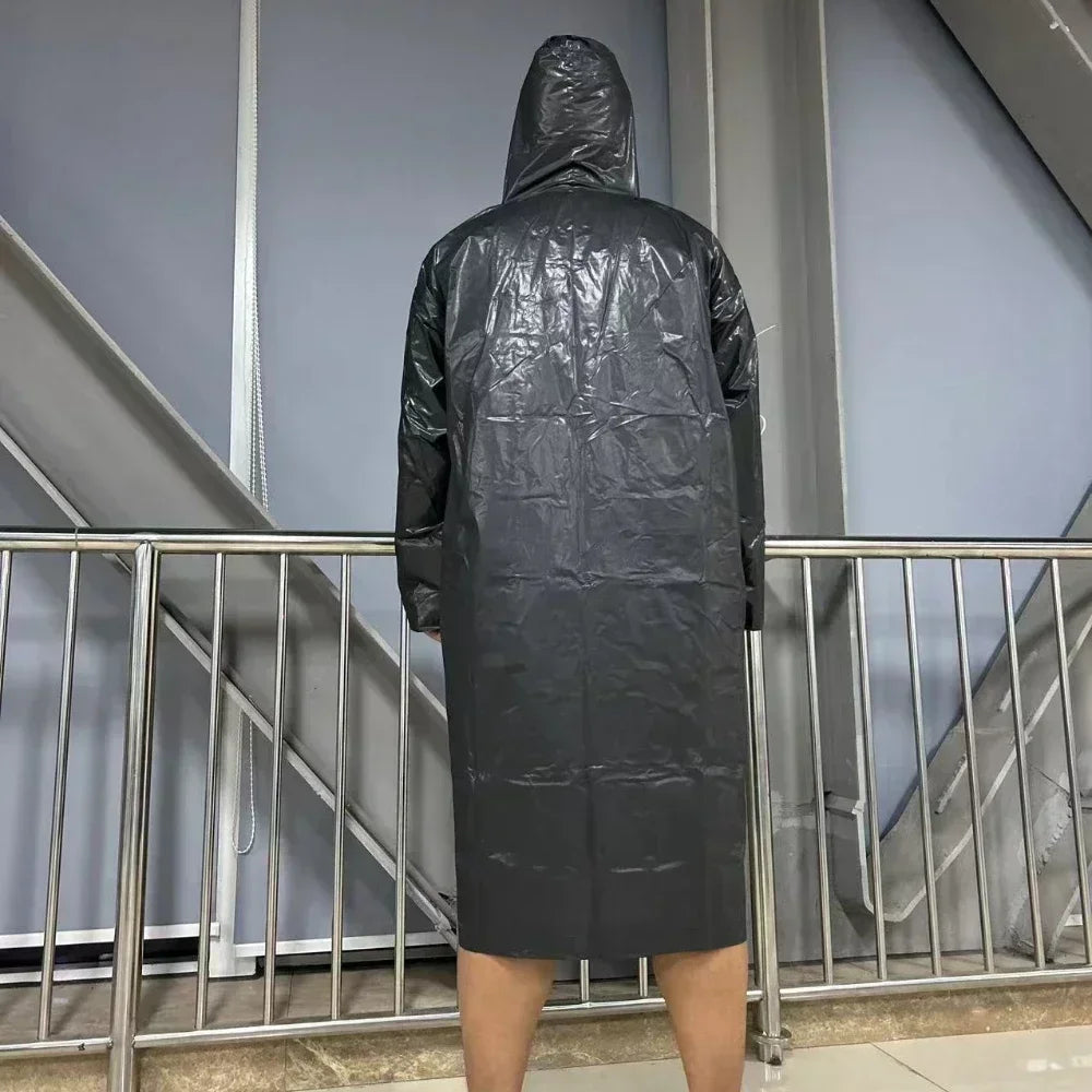 Celrien | RainCore Long Hooded Raincoat