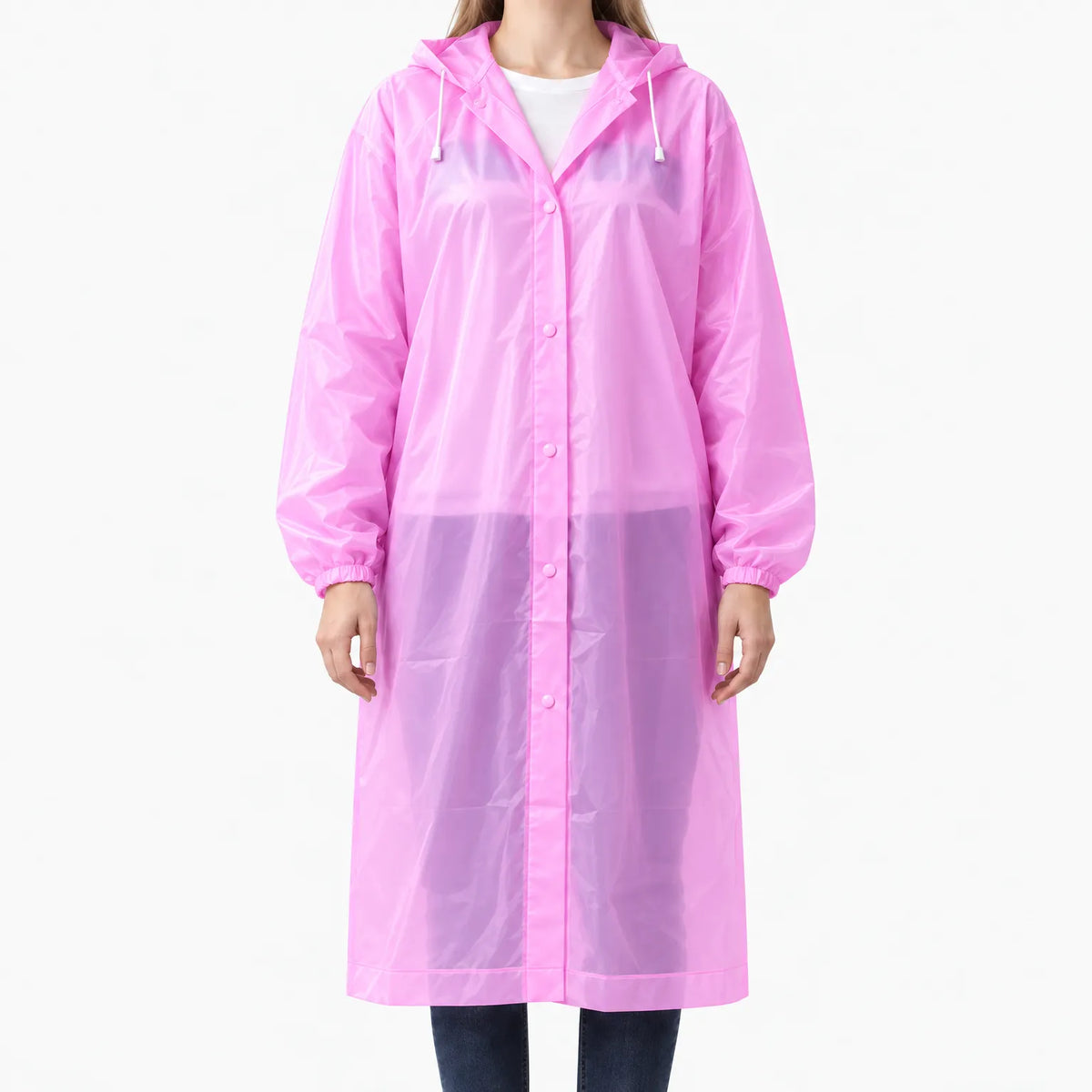 Celrien | RainCore Long Hooded Raincoat