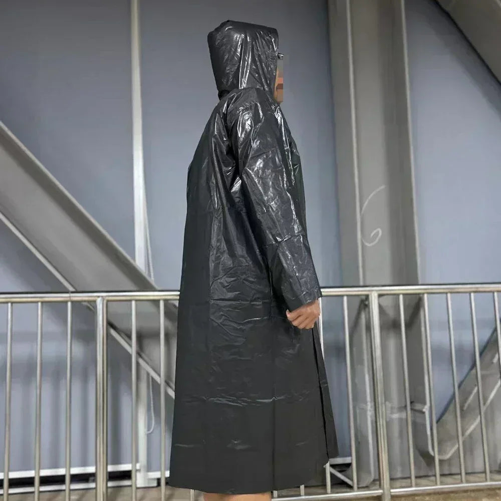 Celrien | RainCore Long Hooded Raincoat