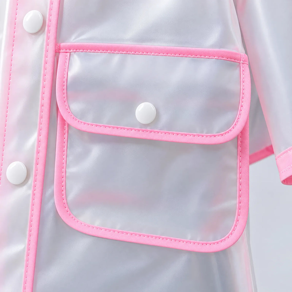 Celrien | RainKlar Transparent Hooded Kids Raincoat