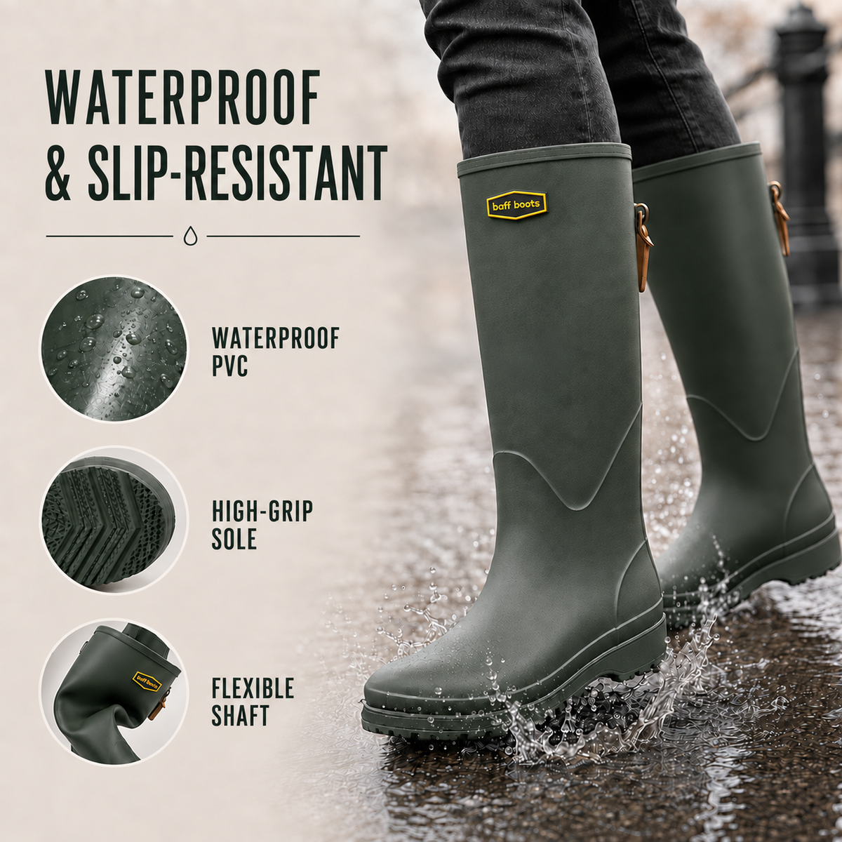 Celrien | RainVale High Boots