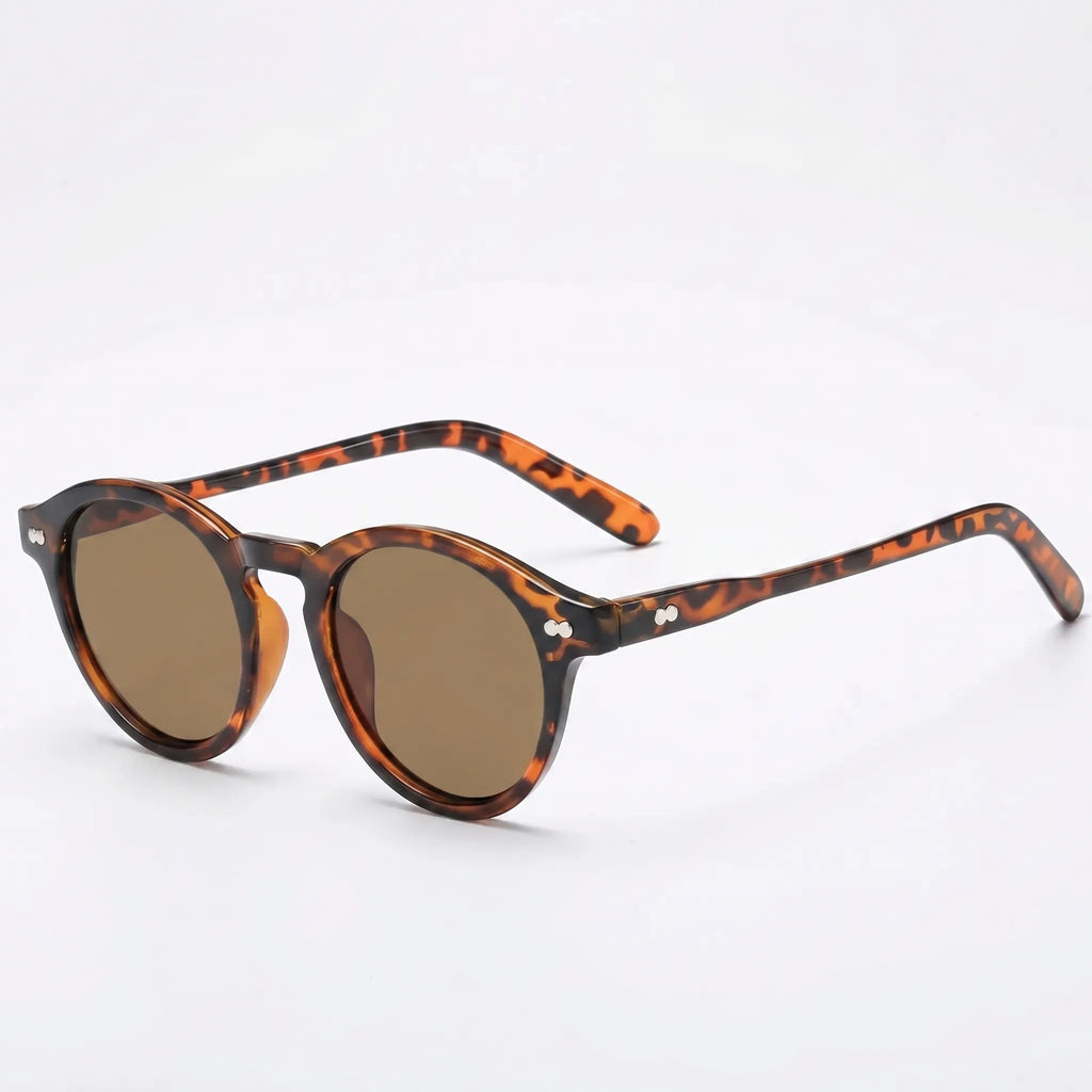 Celrien | Retro Round Frame Sunglasses