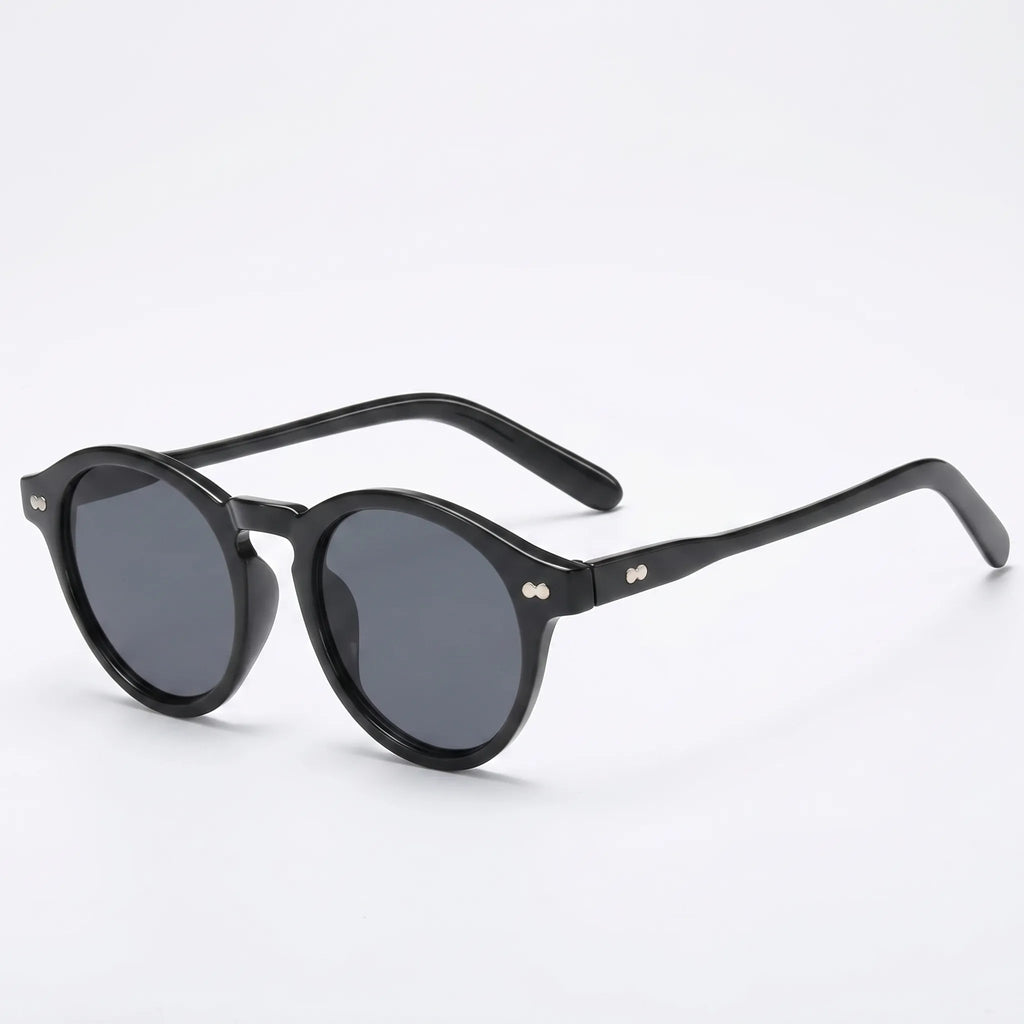 Celrien | Retro Round Frame Sunglasses