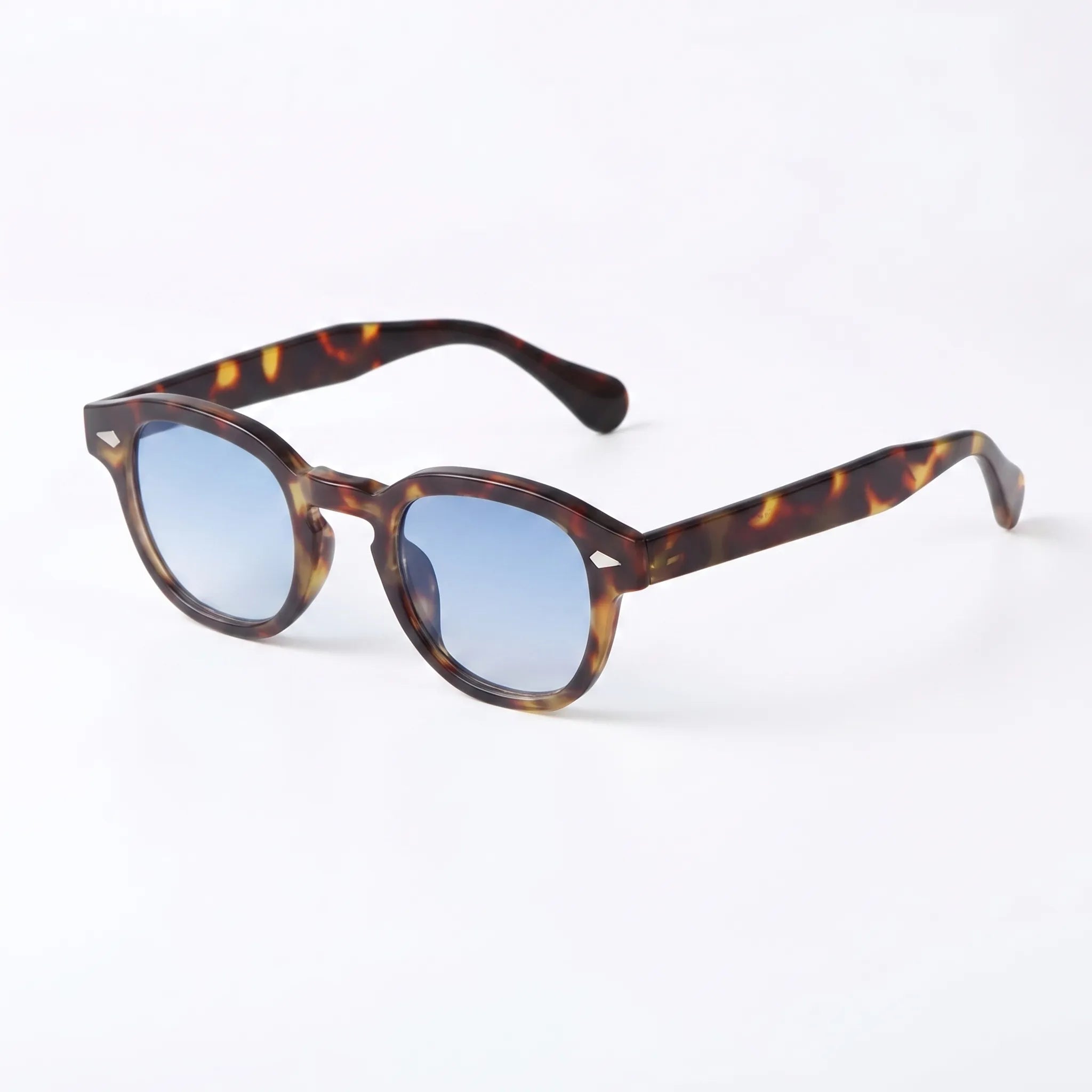 Celrien | Retro Round Tortoise Frame Sunglasses