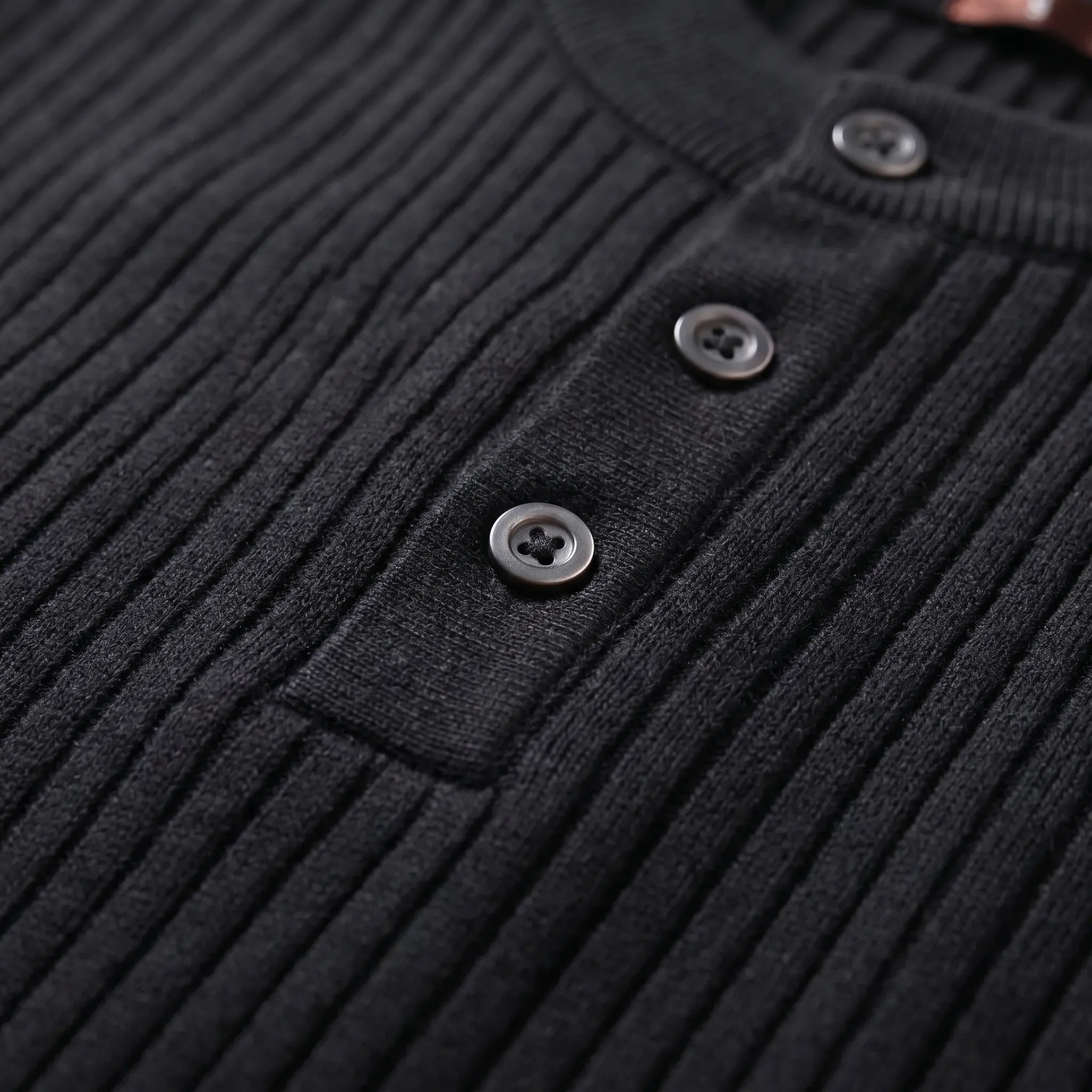 Celrien | Ribbed Long Sleeve Shirt