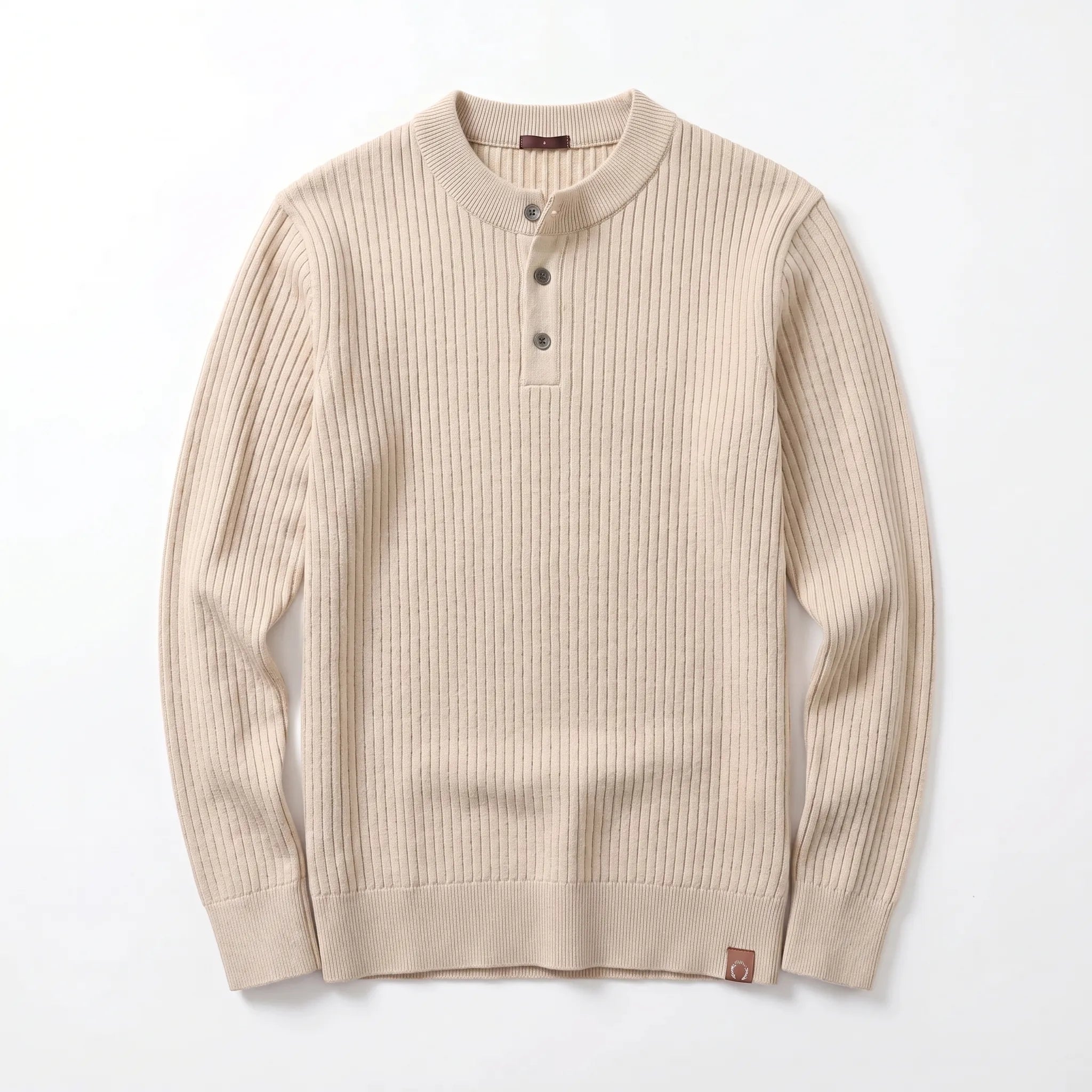 Celrien | Ribbed Long Sleeve Shirt