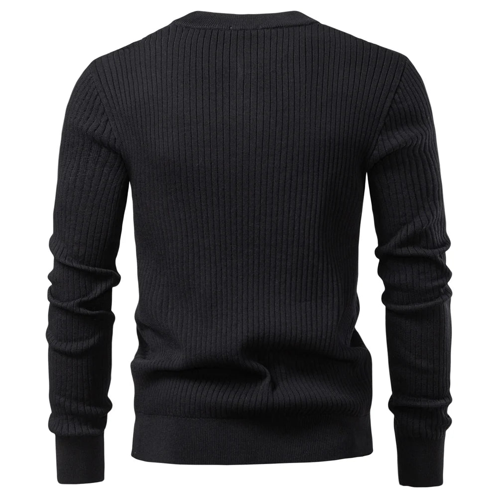 Celrien | Ribbed Long Sleeve Shirt