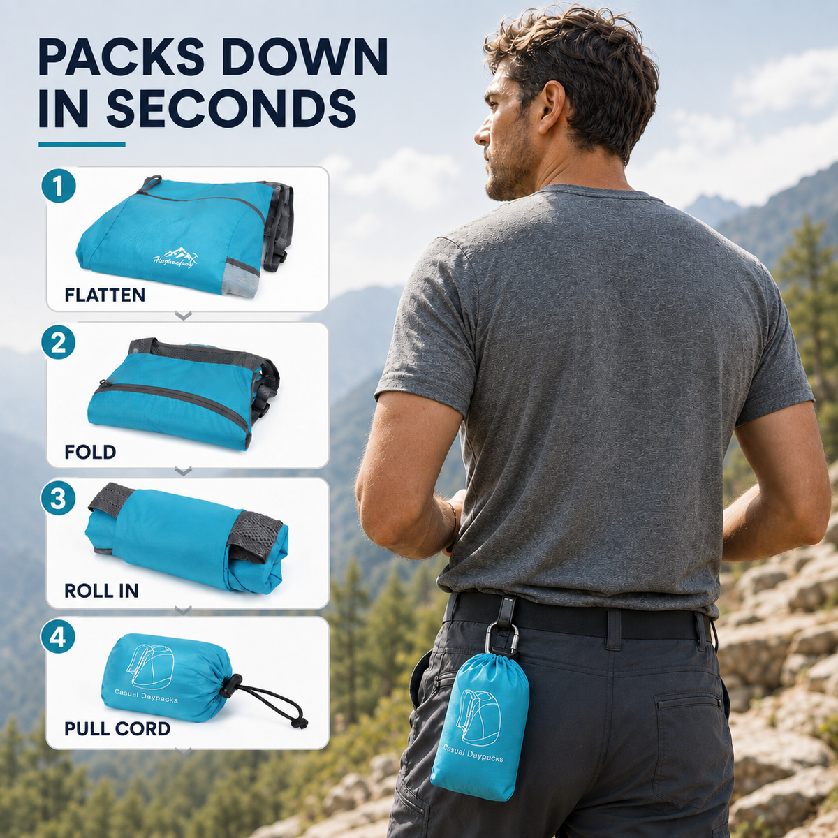 Celrien | Roamio Foldable Lightweight Daypack