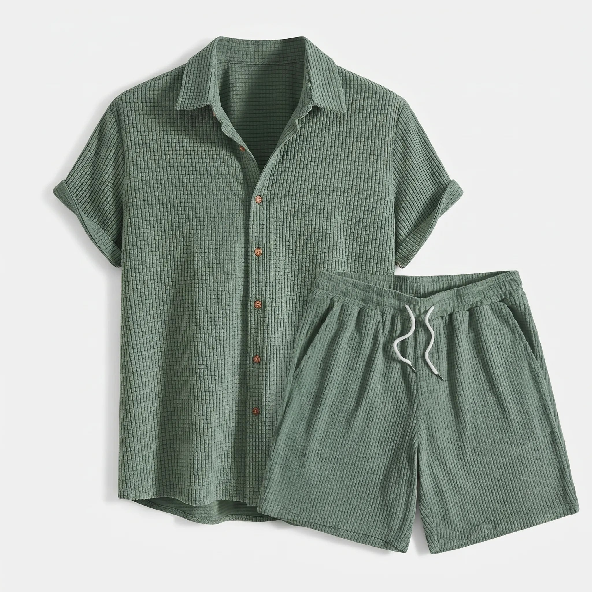 Celrien | Short Sleeve Button-Down Shirt