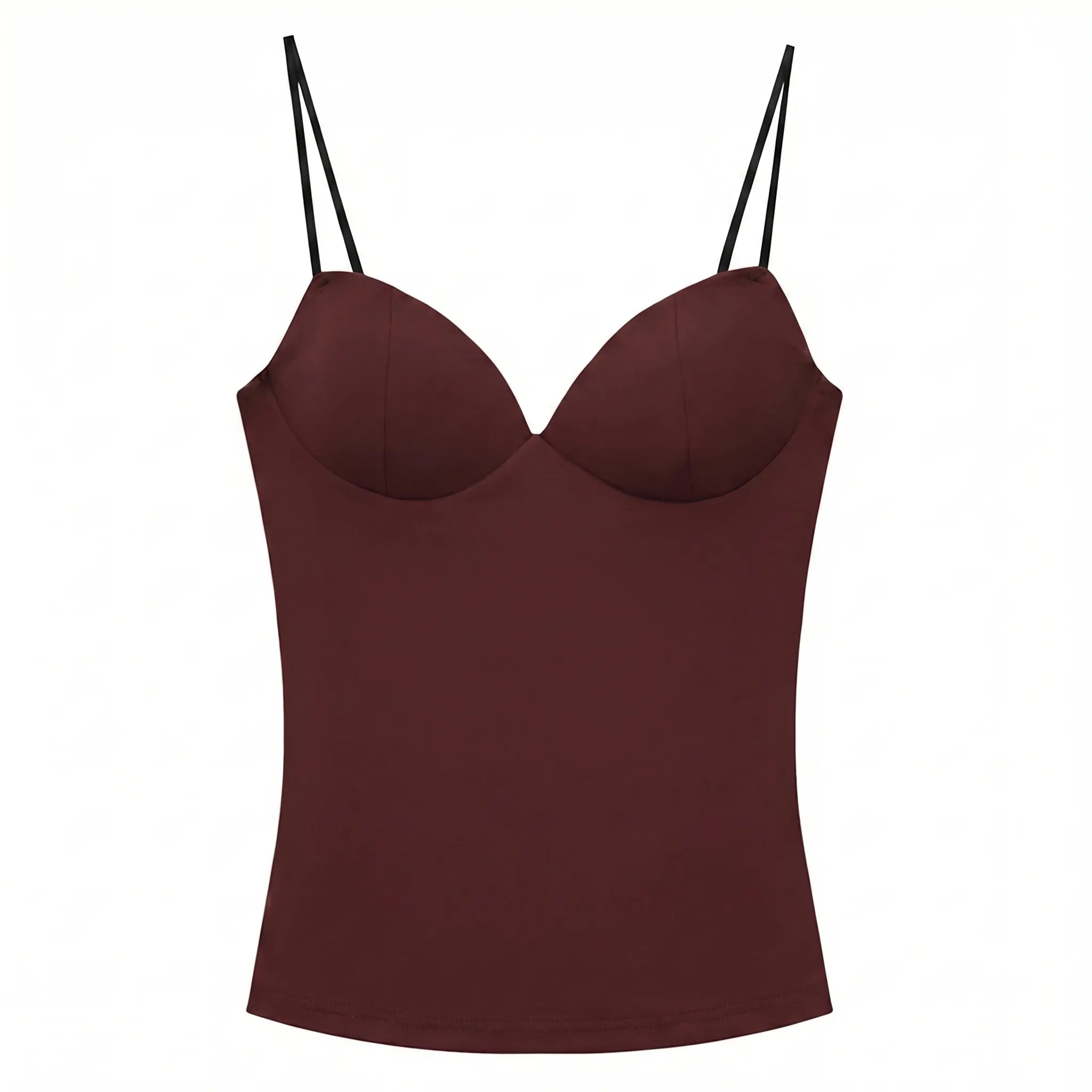 Celrien | Sleeveless Bodycon Bustier Crop Top