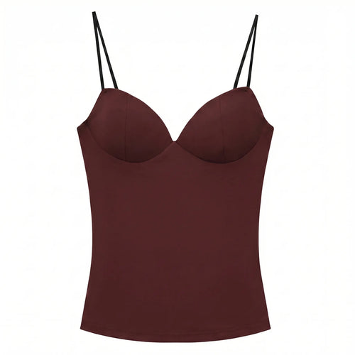 Celrien | Sleeveless Bodycon Bustier Crop Top