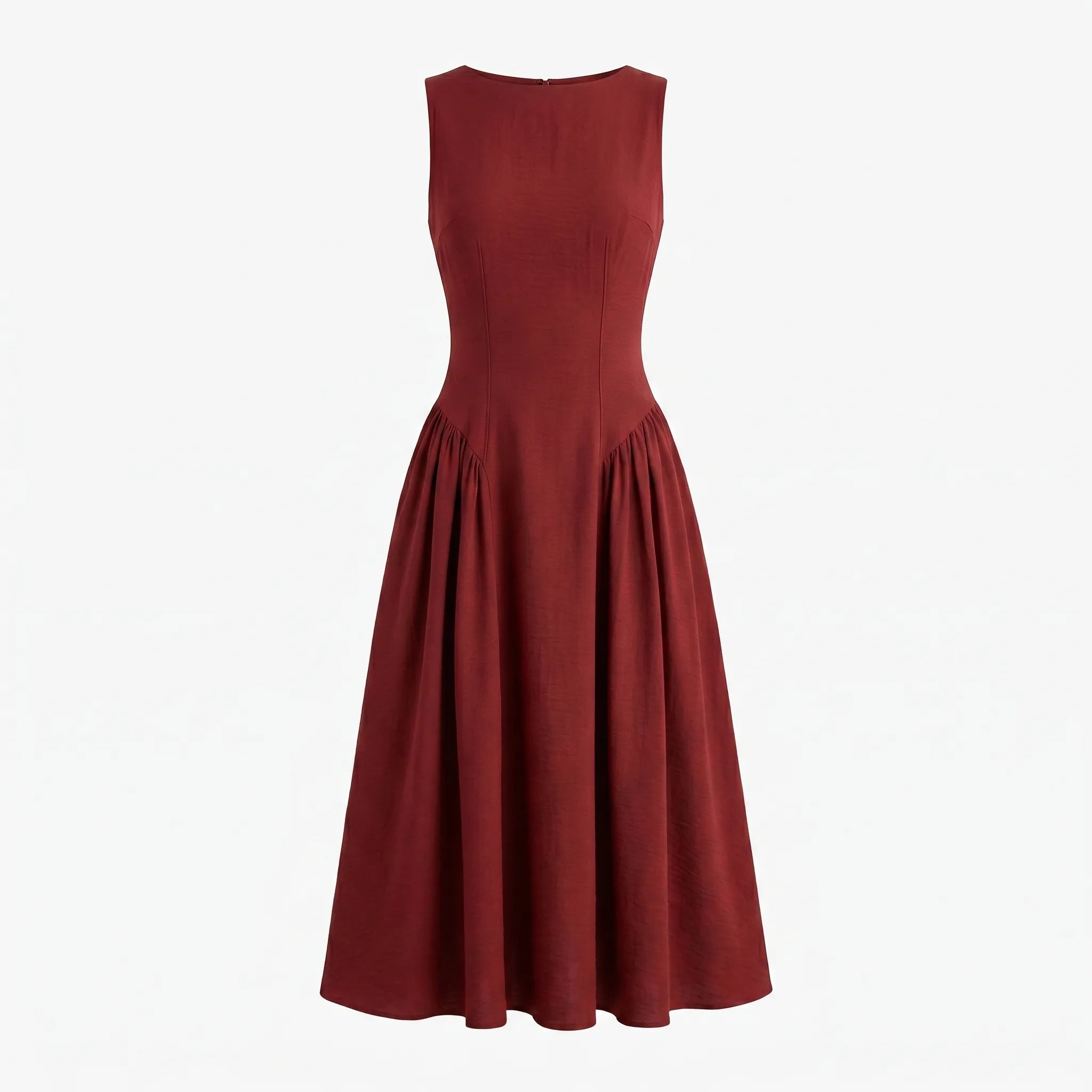 Celrien | Sleeveless Fitted Midi Dress