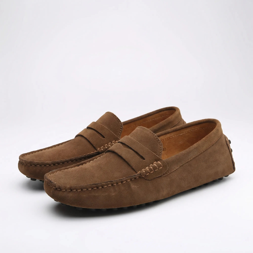 Celrien |  Slip-On Leather Loafer Flat