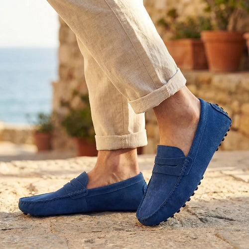 Celrien |  Slip-On Leather Loafer Flat