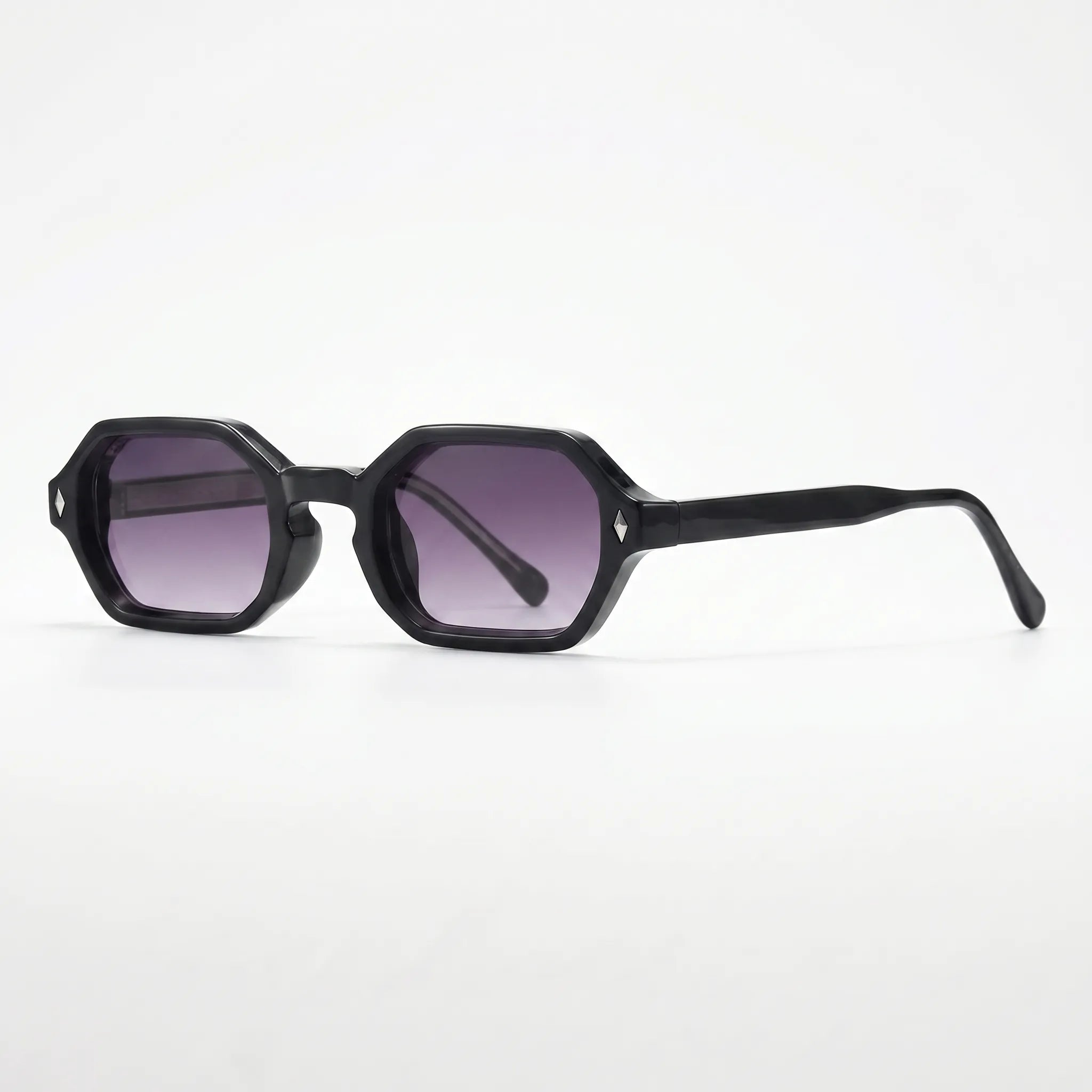 Celrien | Small Hexagonal Vintage Sunglasses