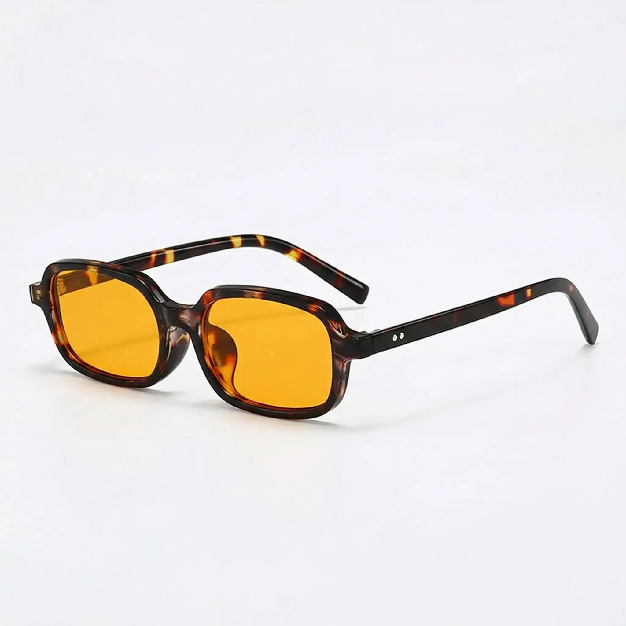 Celrien | Small Rectangle Vintage Frame Sunglasses