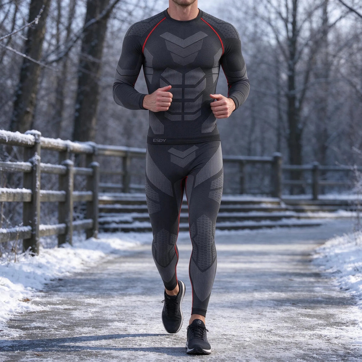 Celrien | Strateron Seamless Knit Cold Weather Base Layer Set