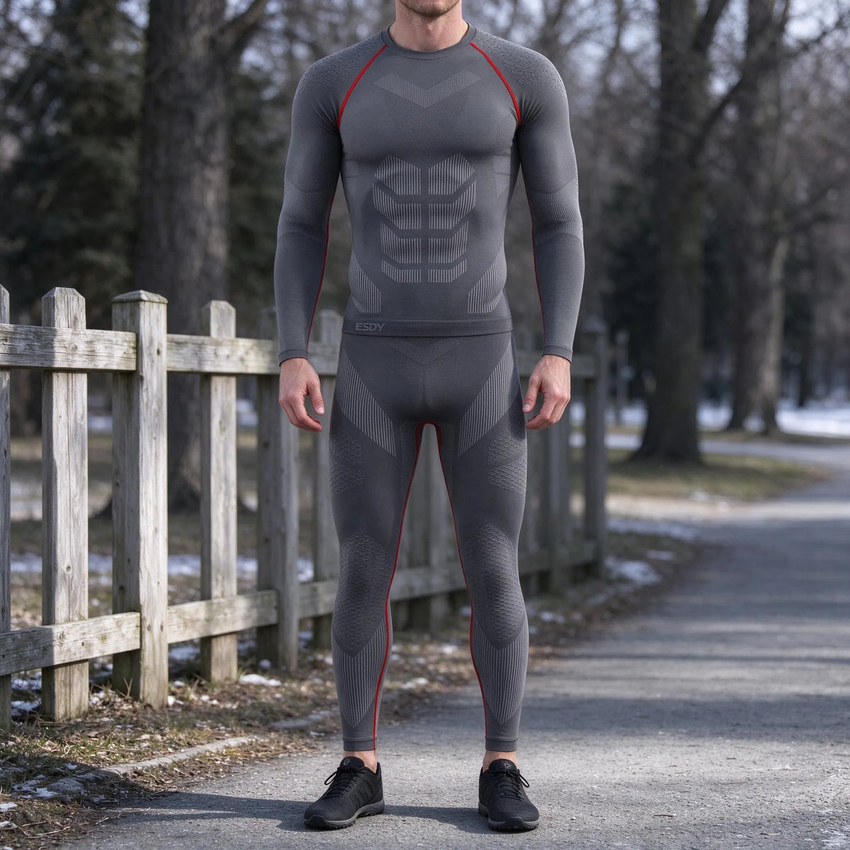 Celrien | Strateron Seamless Knit Cold Weather Base Layer Set