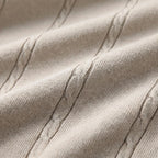 Celrien | Striped Knit Short Sleeve Polo