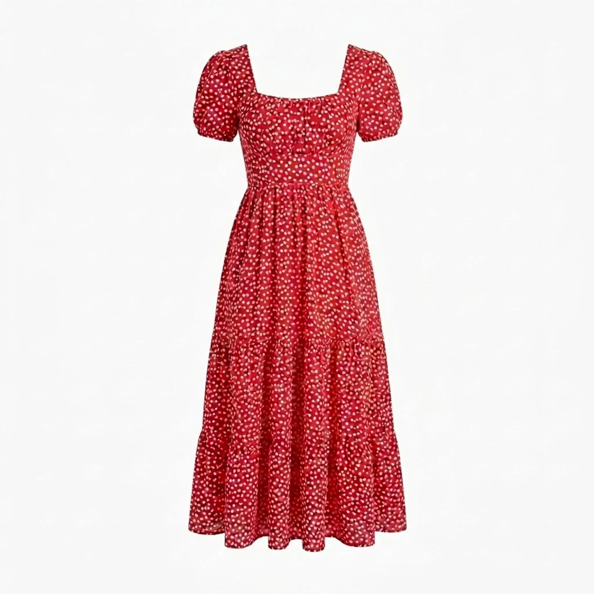 Celrien | Tiered A-Line Midi Dress