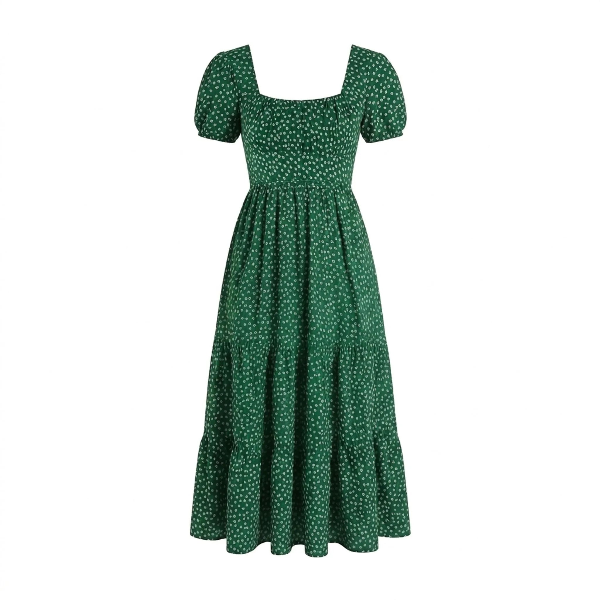 Celrien | Tiered A-Line Midi Dress