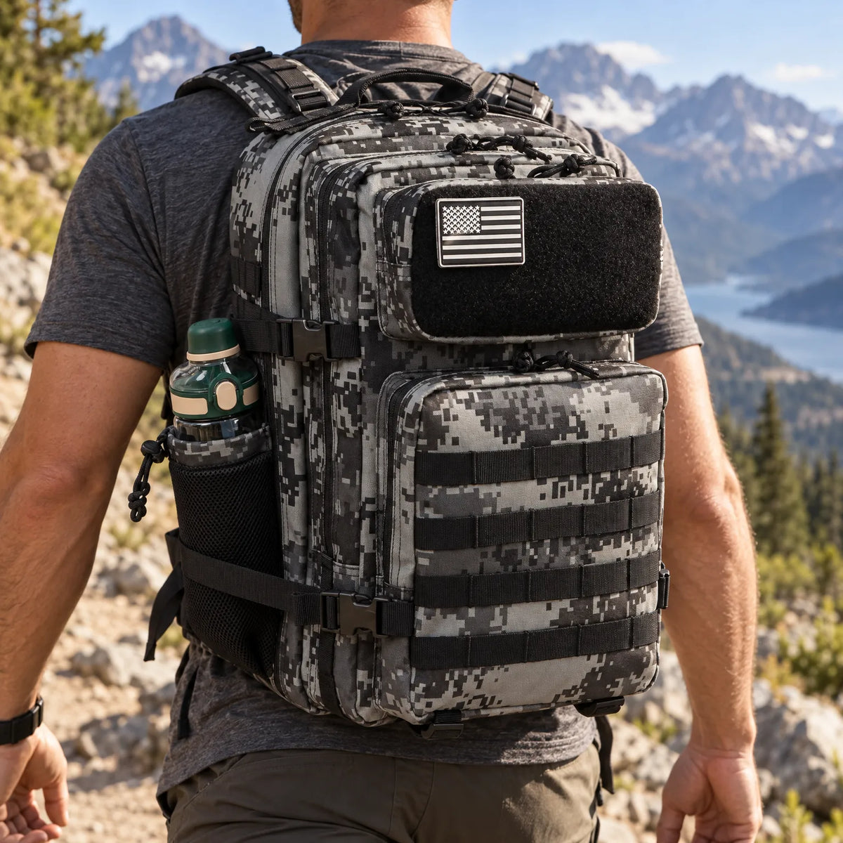Celrien | Trakken Men's Outdoor Hiking Tactical Backpack