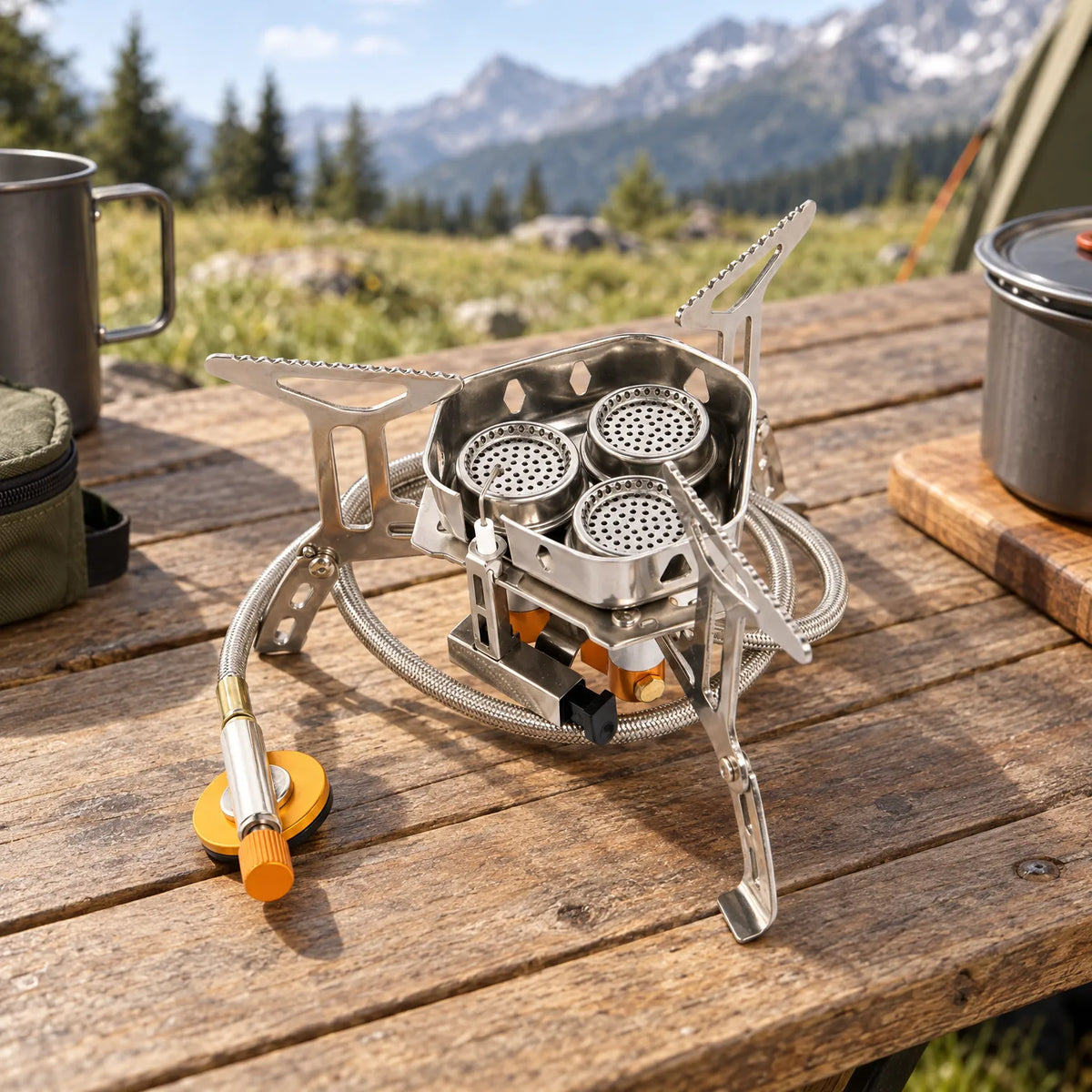 Celrien | Veltria Portable Foldable Camping Gas Stove