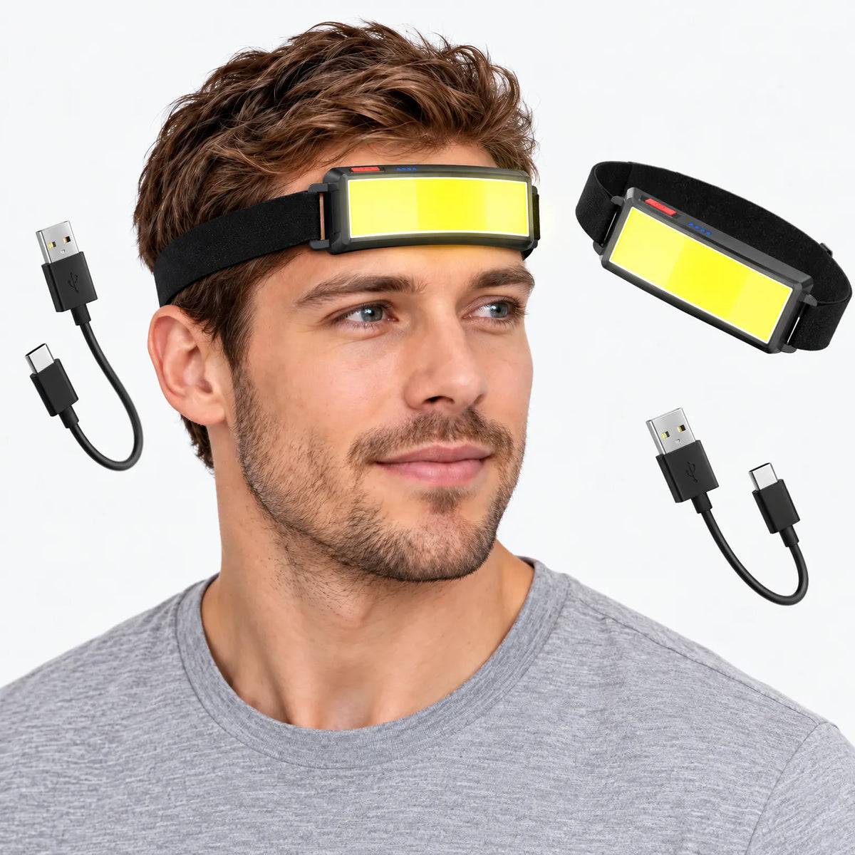 Celrien | VisorGlow Rechargeable LED Headlamp