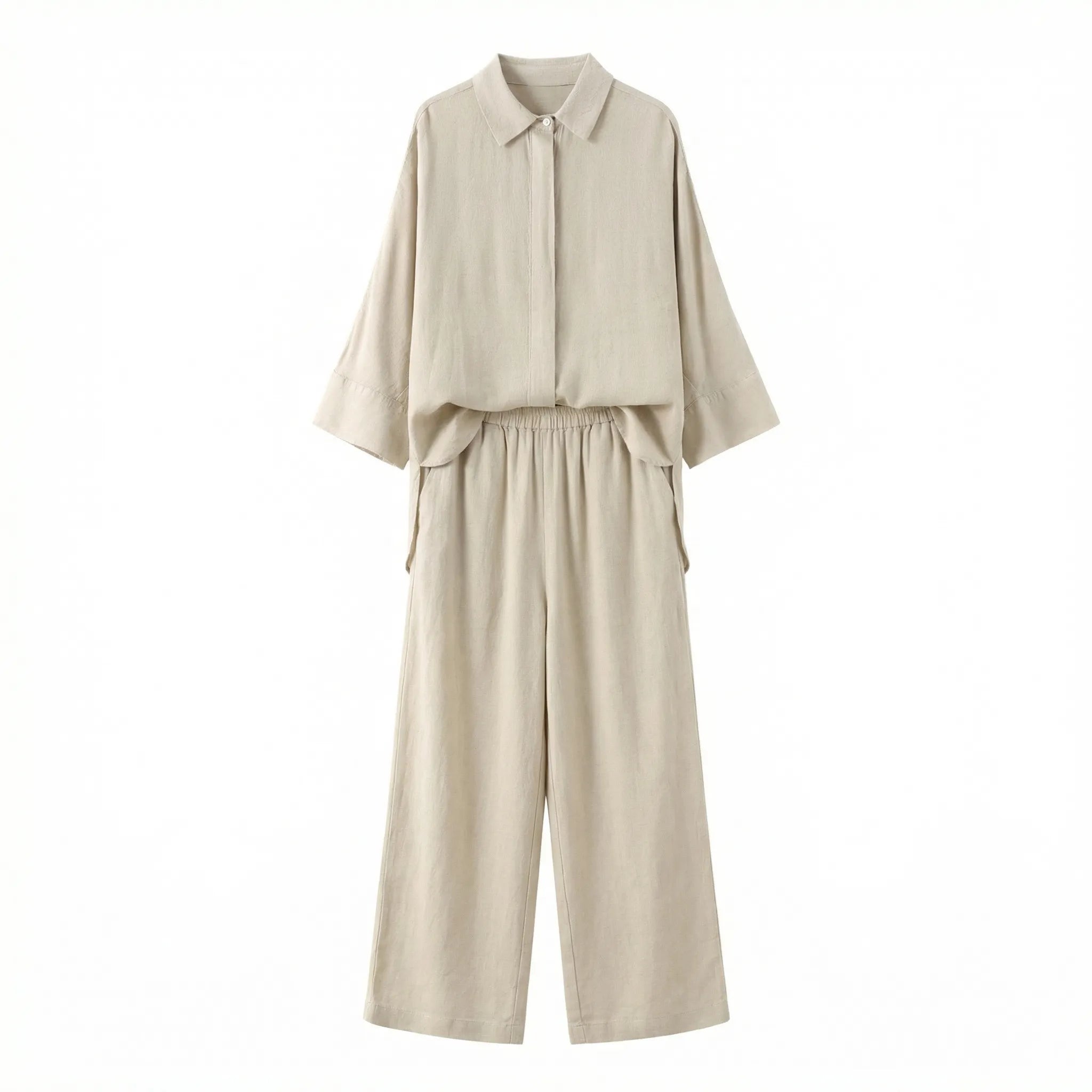 Celrien | Wide-Leg Pant And Blouse Set