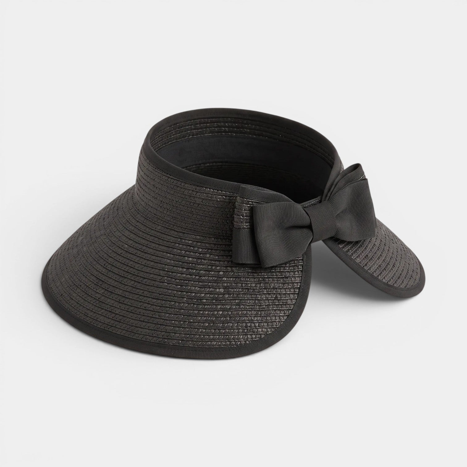 Celrien | Women's Foldable UPF 50+ Straw Visor Hat for Beach & Travel