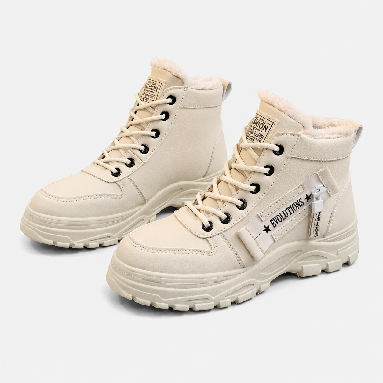 Celrien | Glacielle Casual High Top Ankle Boots
