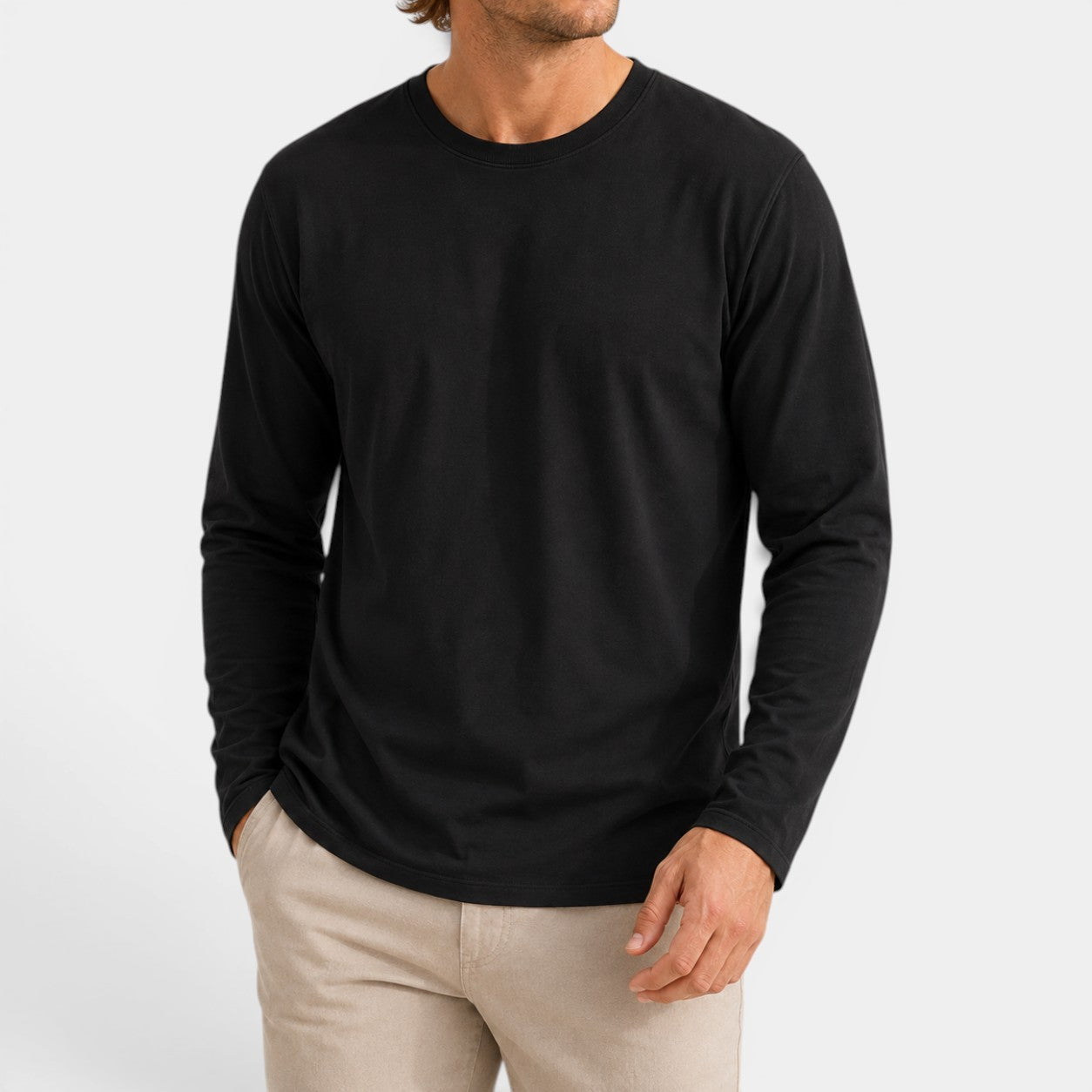 Celrien | Men’s Long Sleeve T Shirt Comfortable Daily Wear