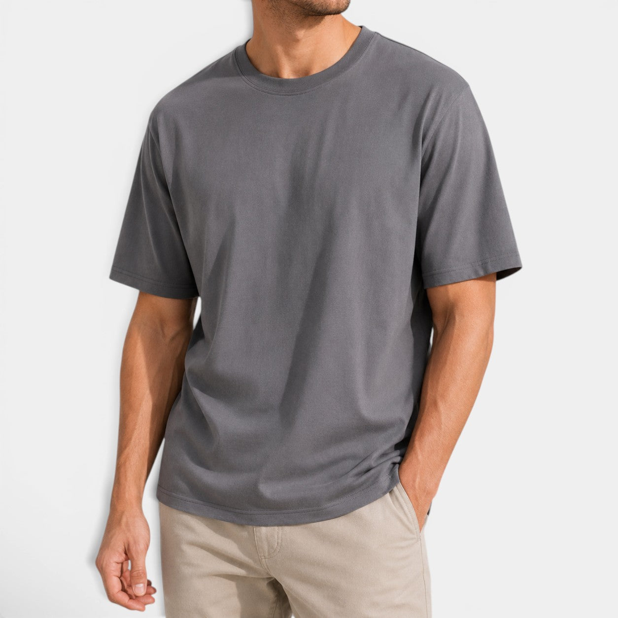 Celrien | Men’s Basic T Shirt Short Sleeve Comfortable Everyday Wear