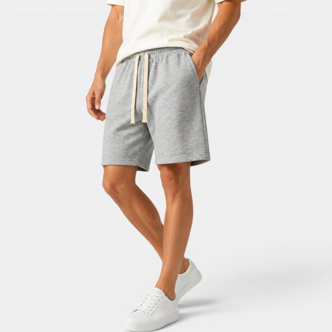 Celrien | Men’s Drawstring Lounge Shorts Breathable Comfort Vacation Wear