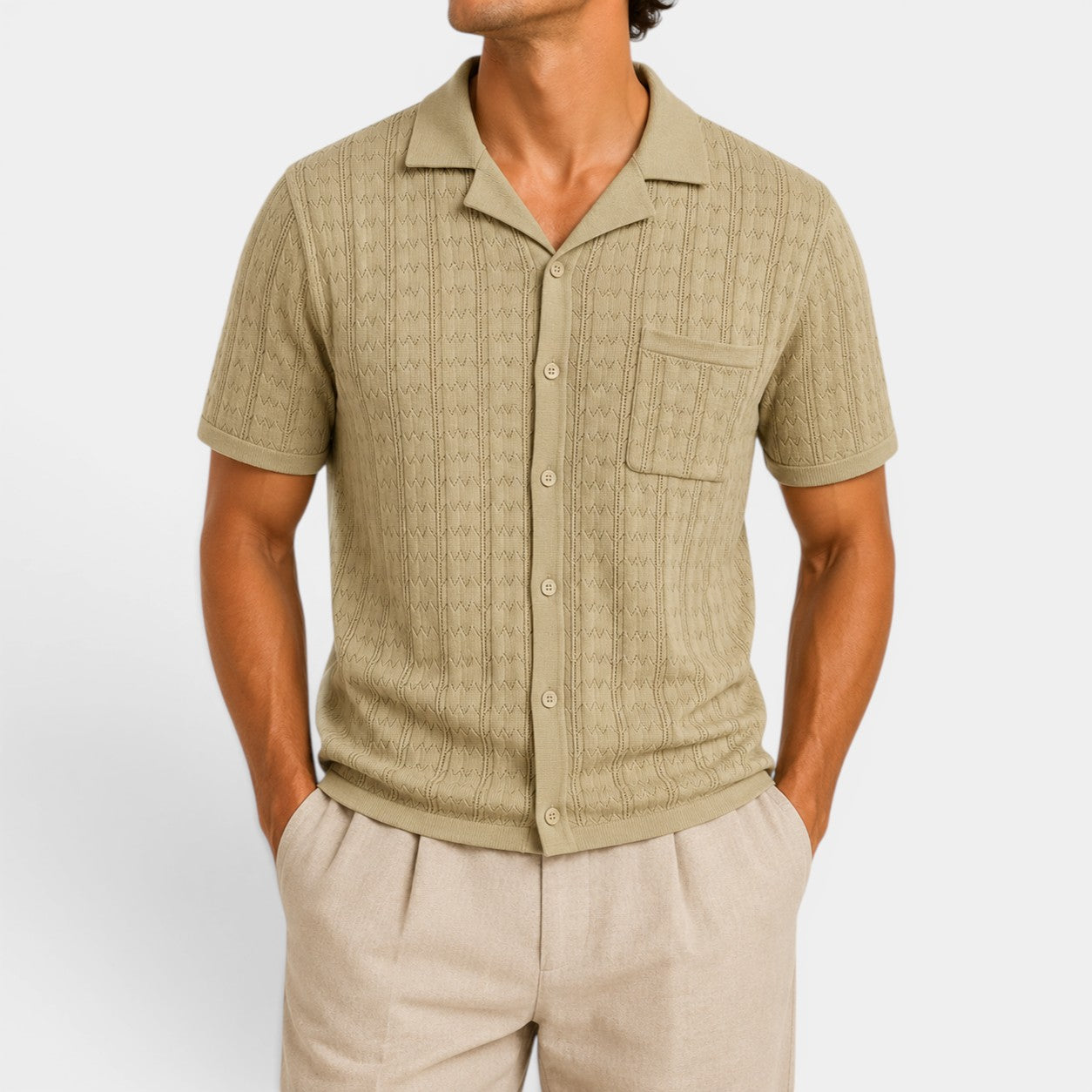 Celrien | Men's Knit Polo