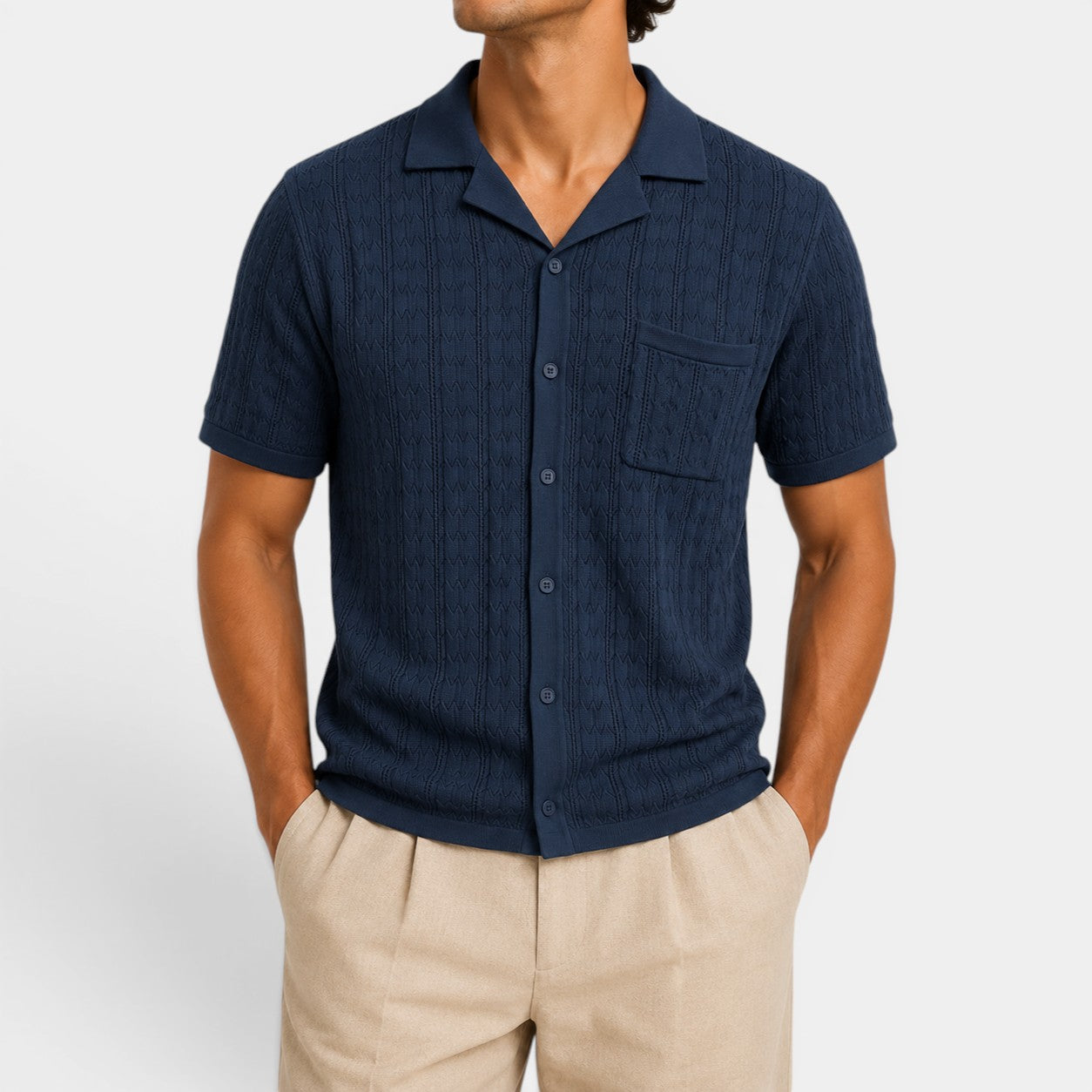 Celrien | Men's Knit Polo