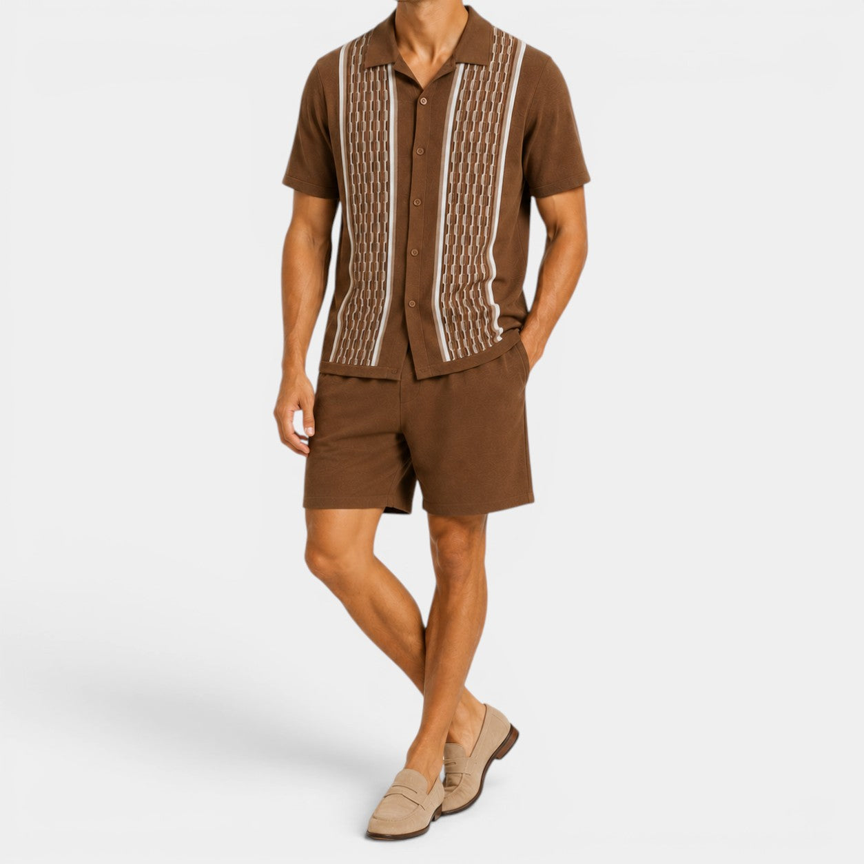 Celrien | Men's Mosaic Twoe-Piece Set