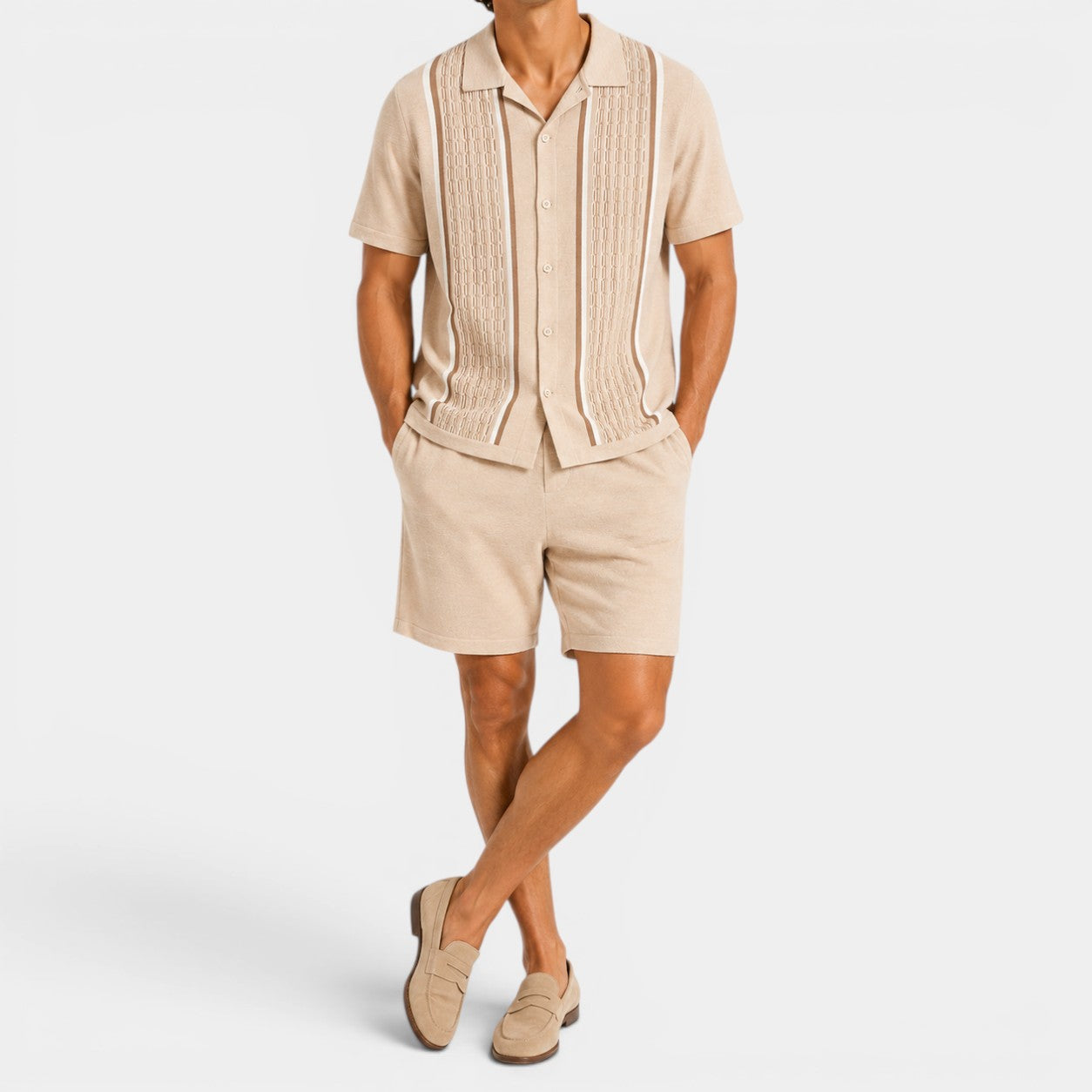 Celrien | Men's Mosaic Twoe-Piece Set