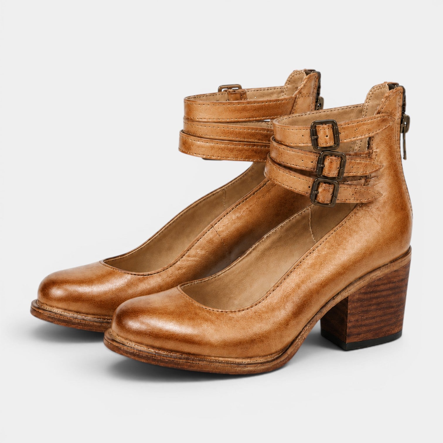 Celrien | Chunky Block Heel Sandals